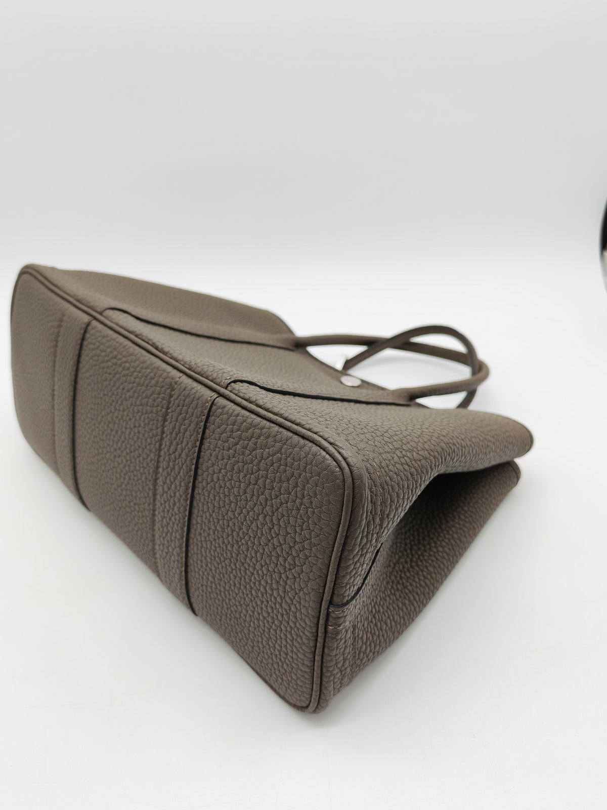 Hermes Garden Party 30 in Vert Loden Negonda Leather Palladium Hardware Stamp G (2026) | Purse Maison Luxury Bags Shop