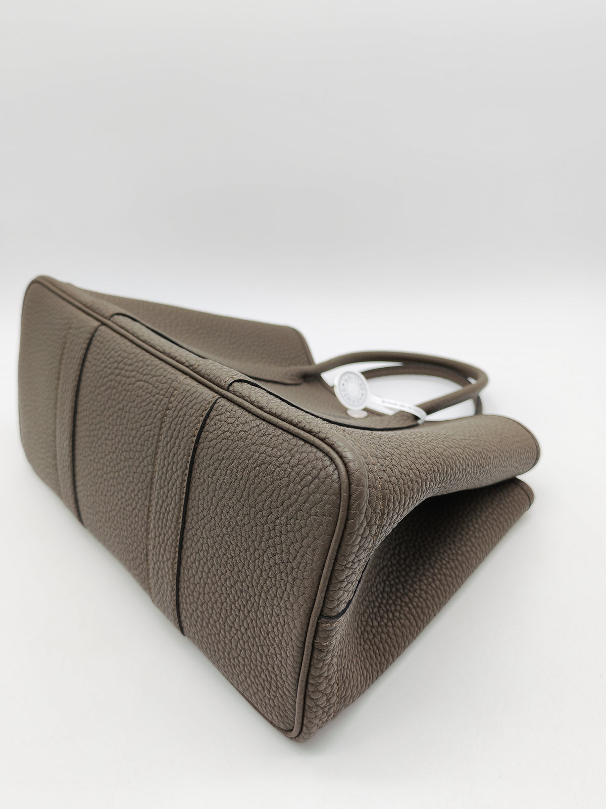 Hermes Garden Party 30 in Vert Loden Negonda Leather Palladium Hardware Stamp G (2026) | Purse Maison Luxury Bags Shop