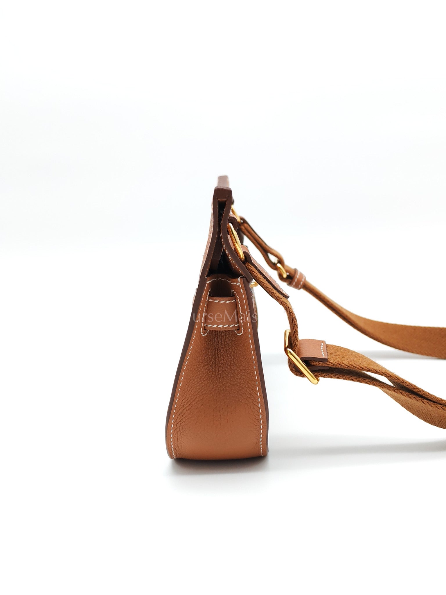 Jypsiere Mini in Gold Evercolor and Gold Hardware Stamp K(2025) | Purse Maison Luxury Bags Shop