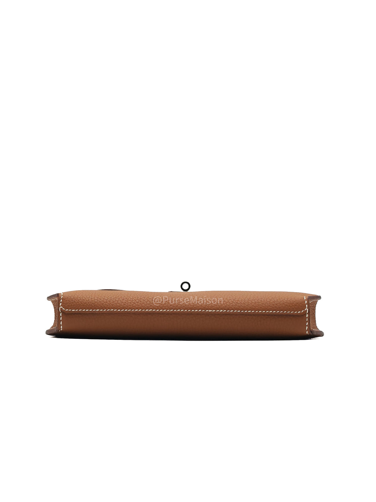 Hermes Kelly Depeches 25 Pouch in Gold Togo Leather and Palladium Hardware Stamp B (2023) | Purse Maison Luxury Bags Shop