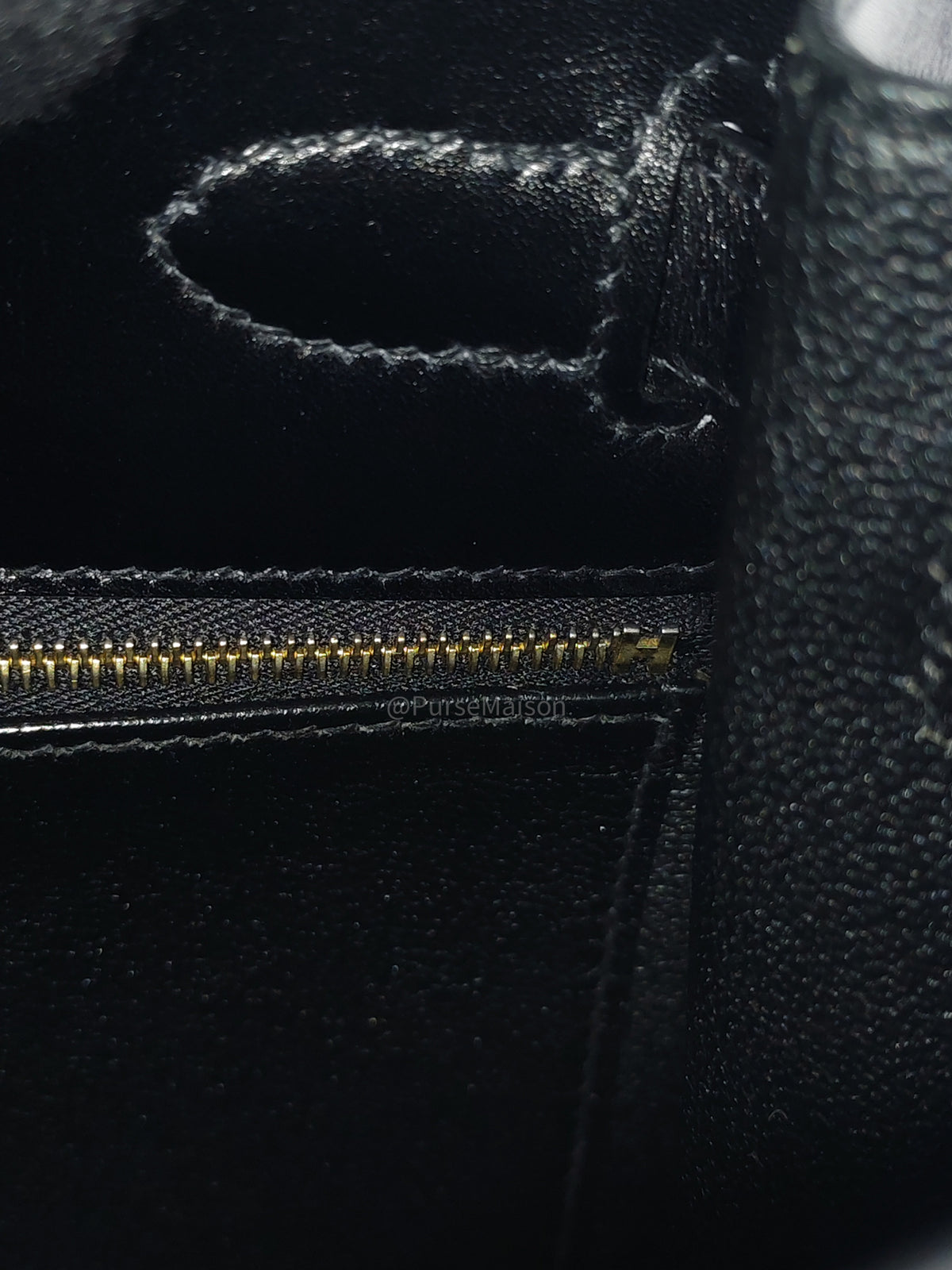 Hermes Kelly II 28 Sellier in Black Box Calfskin Leather Gold Hardware Stamp U (2022) | Purse Maison Luxury Bags Shop