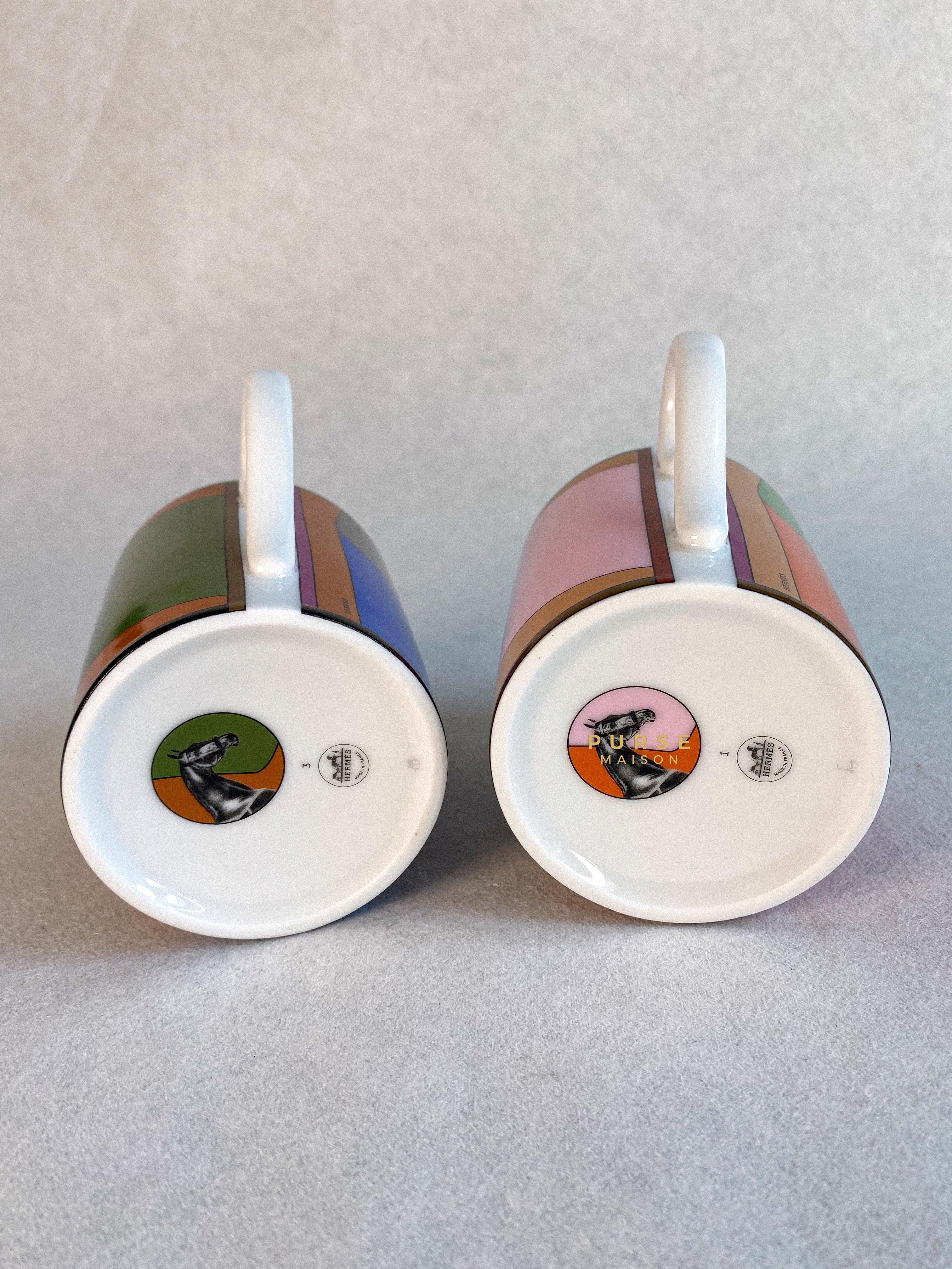 Hermes Passifolia Mug 2 in 1 Set | Purse Maison Luxury Bags Shop
