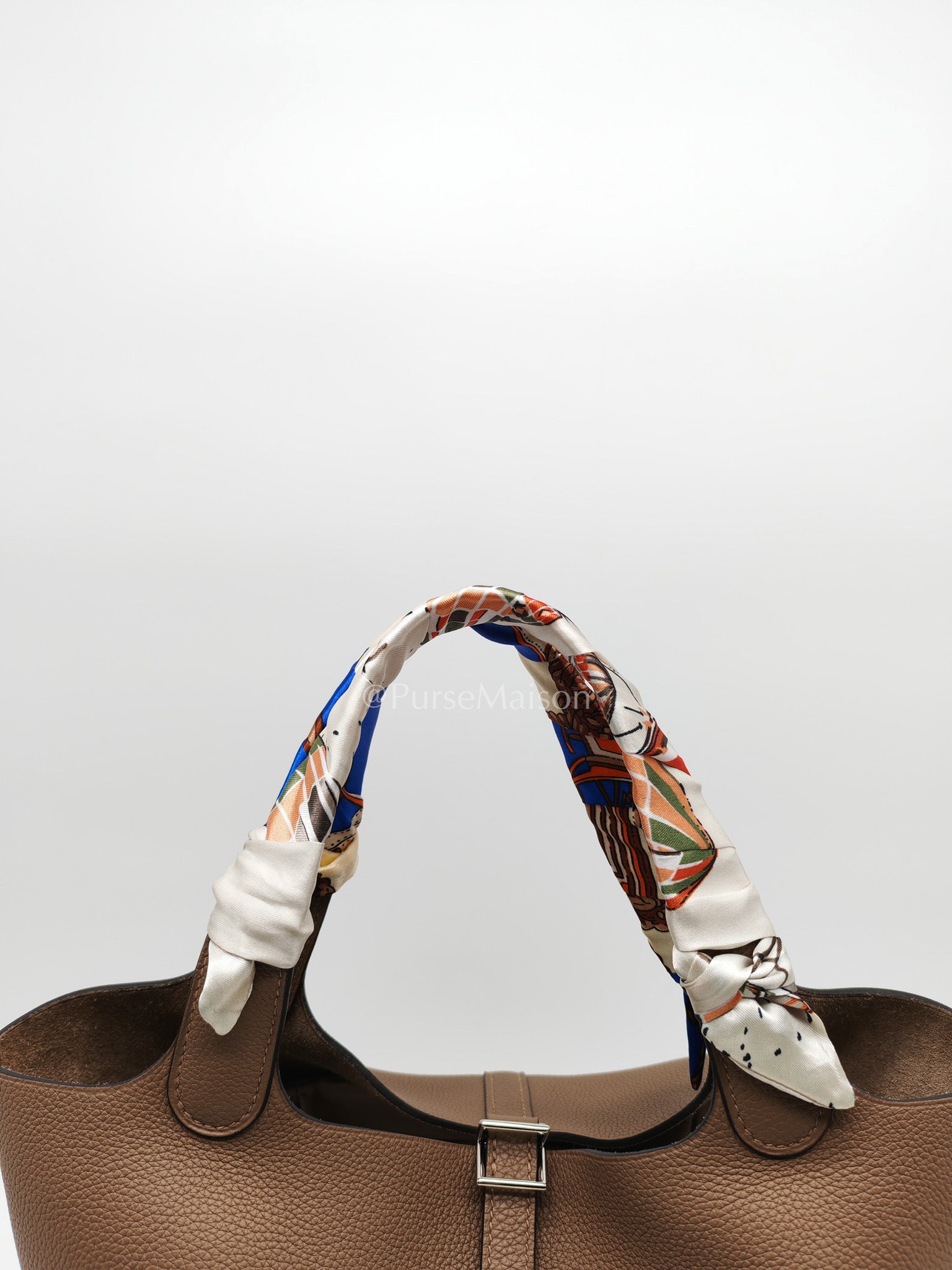 Hermes Picotin 22 in Taurillon Maurice Do Beige De Wei and Palladium Hardware Stamp D (2019) | Purse Maison Luxury Bags Shop