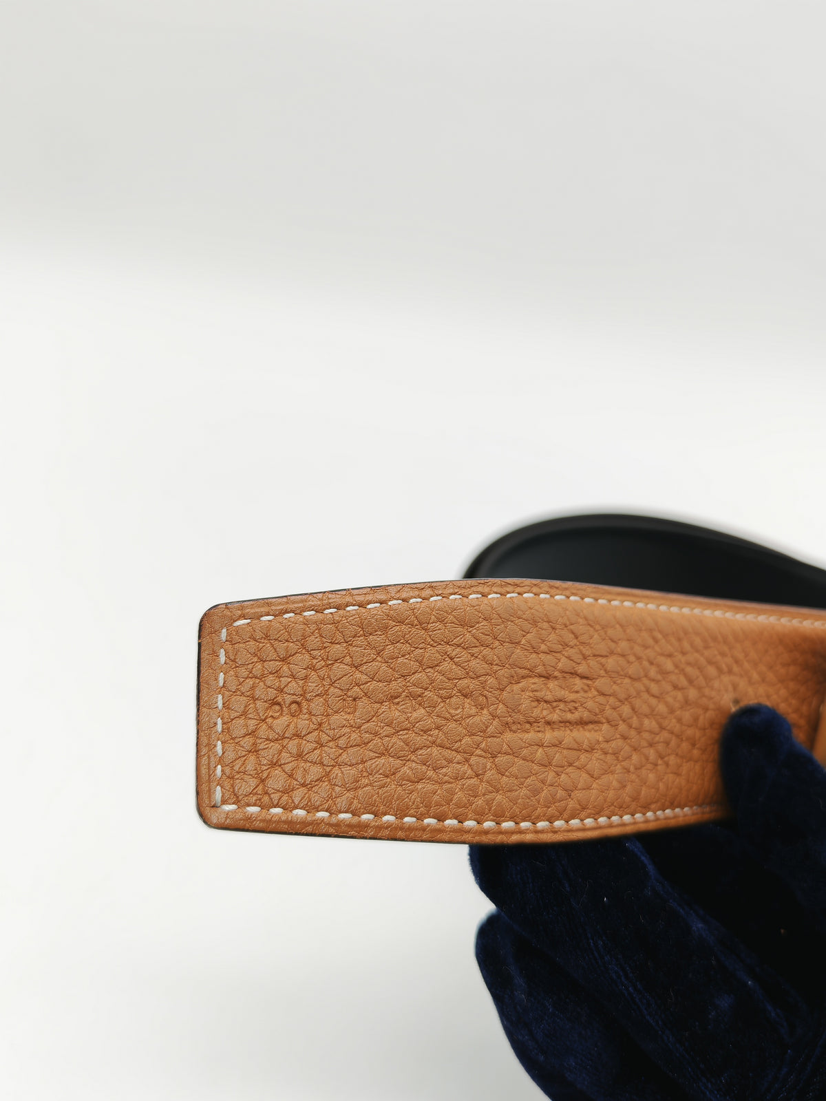 Hermes Reversible Leather Belt in Gold Clemence Leather with Brushed Gold Buckle 90 cm Stamp U (2022) | Purse Maison Luxury Bags Shop