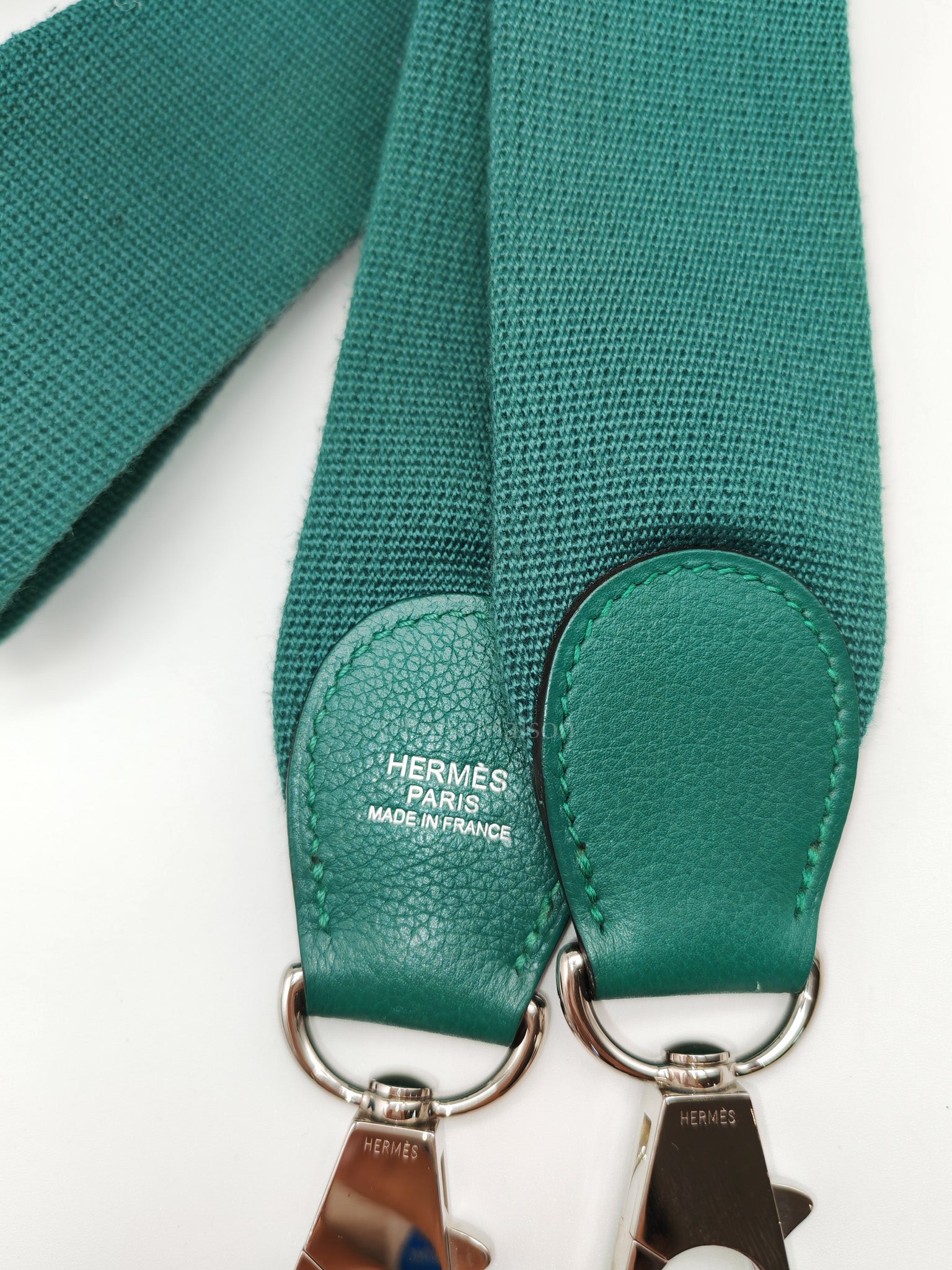 Toolbox 33 in Malachite Evercolor Leather Palladium Hardware | Purse Maison Luxury Bags Shop
