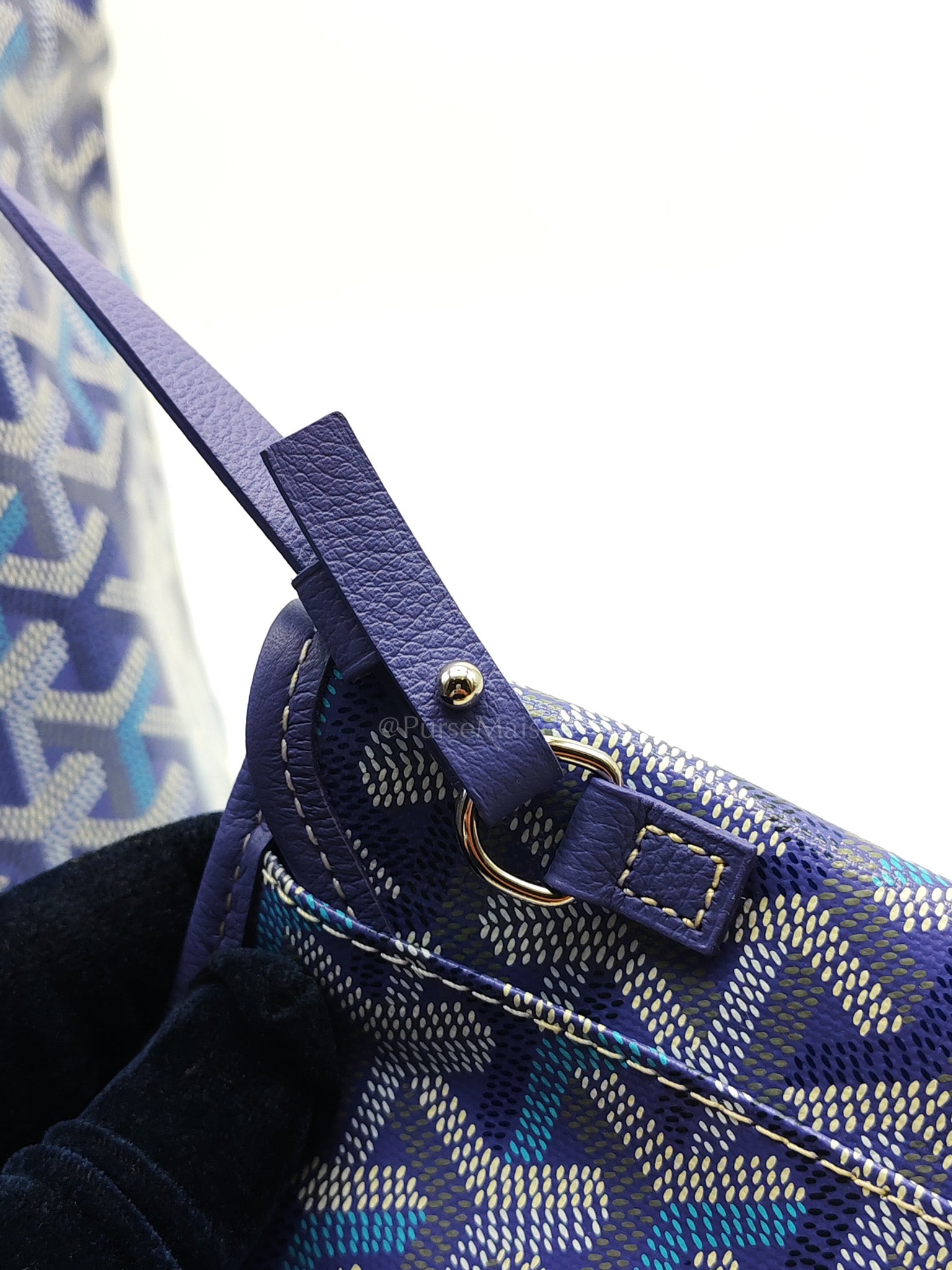Boheme PM Hobo in Multicolored Blueberry Purple Canvas Limited Edition Tote Bag