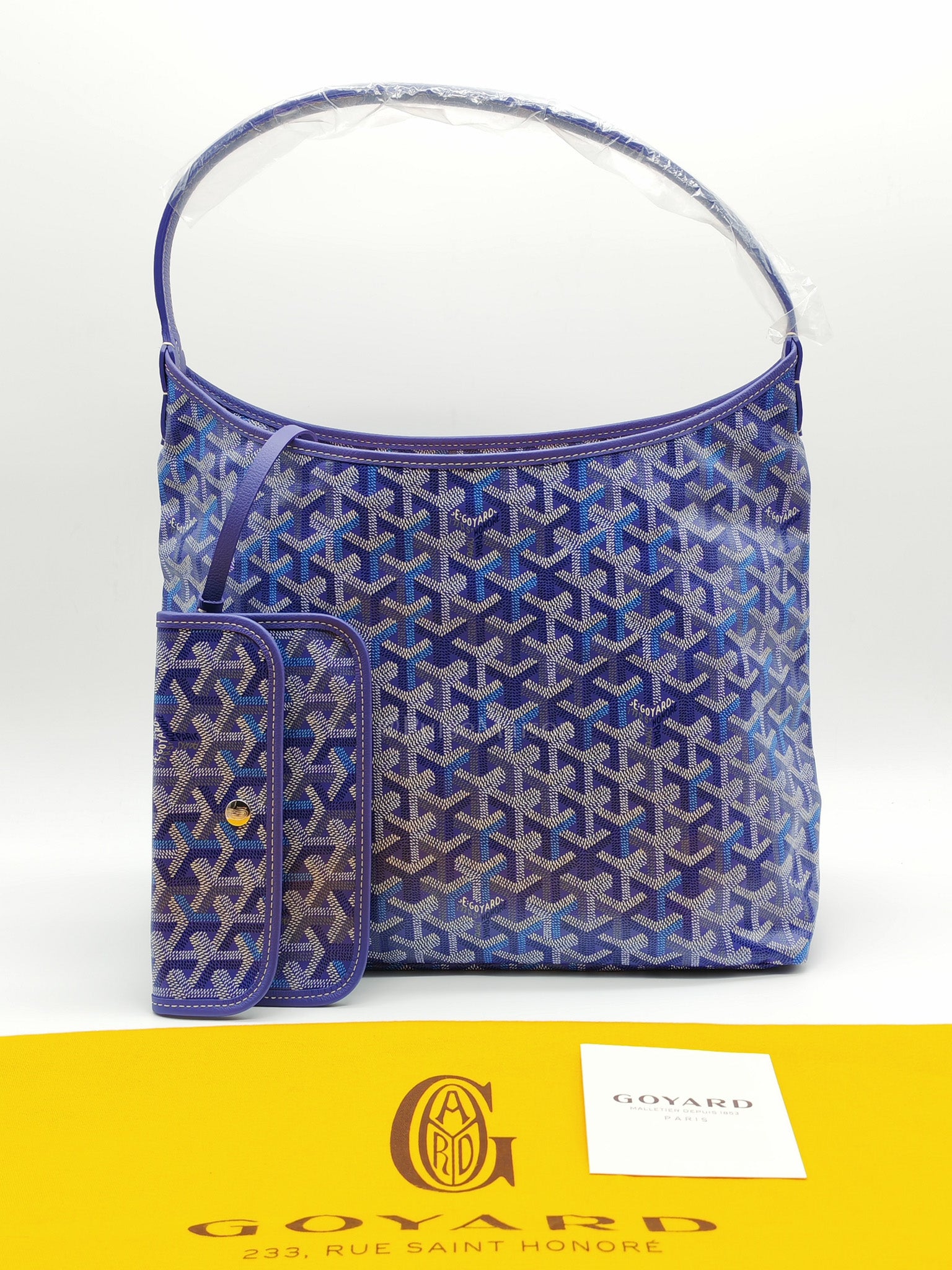 Boheme PM Hobo in Multicolored Blueberry Purple Canvas Limited Edition Tote Bag