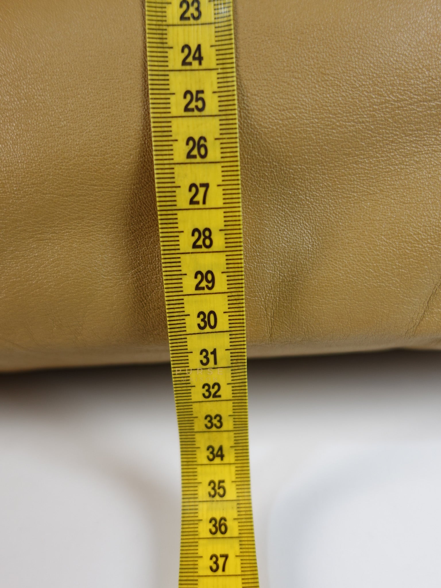 Horizontal Tote Bag 2way Large in Red & Brown | Purse Maison Luxury Bags Shop