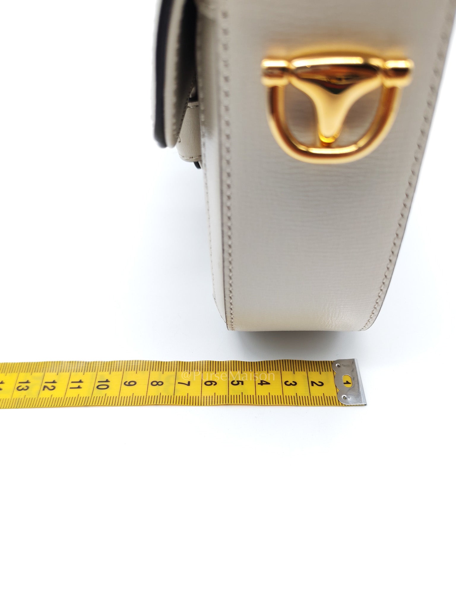 Horsebit 1955 Mini Shoulder Bag in GG Supreme Canvas and Gold Hardware | Purse Maison Luxury Bags Shop