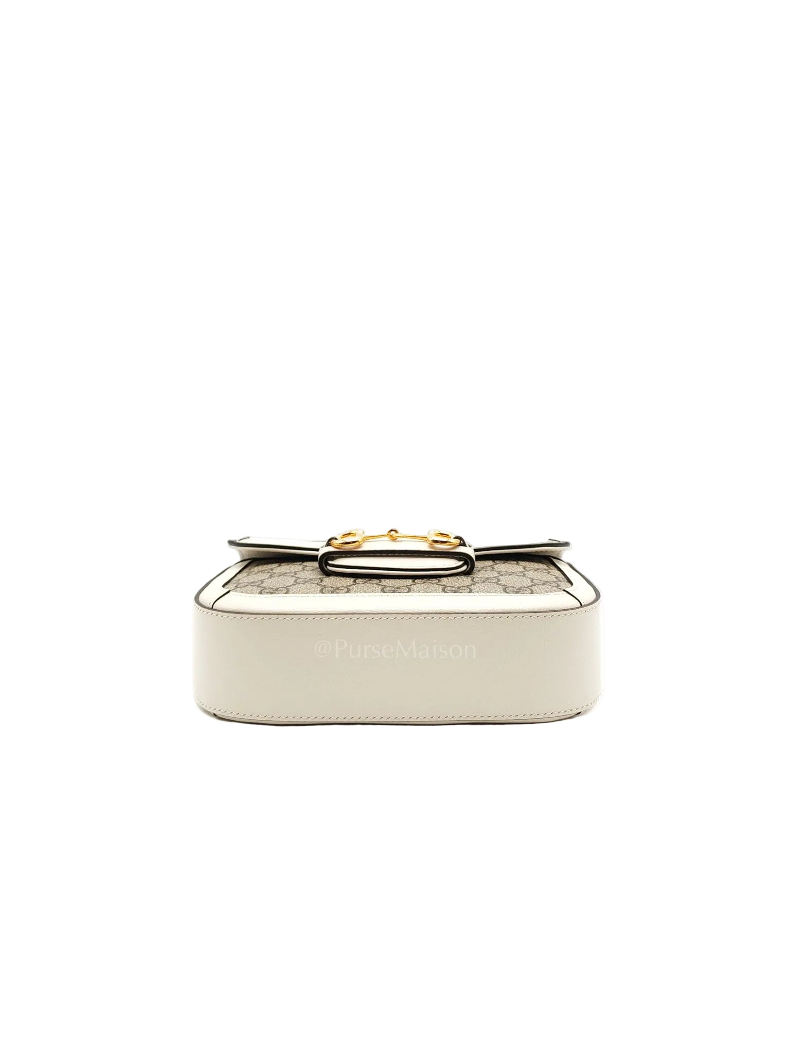 Horsebit 1955 Mini Shoulder Bag in GG Supreme Canvas and Gold Hardware | Purse Maison Luxury Bags Shop