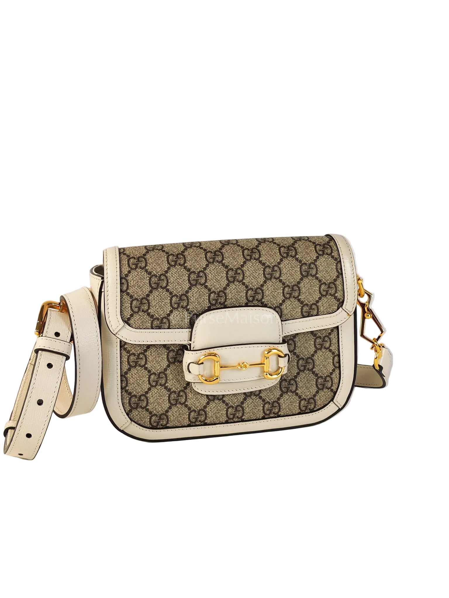 Horsebit 1955 Mini Sling Bag in GG Supreme Coated Canvas | Purse Maison Luxury Bags Shop