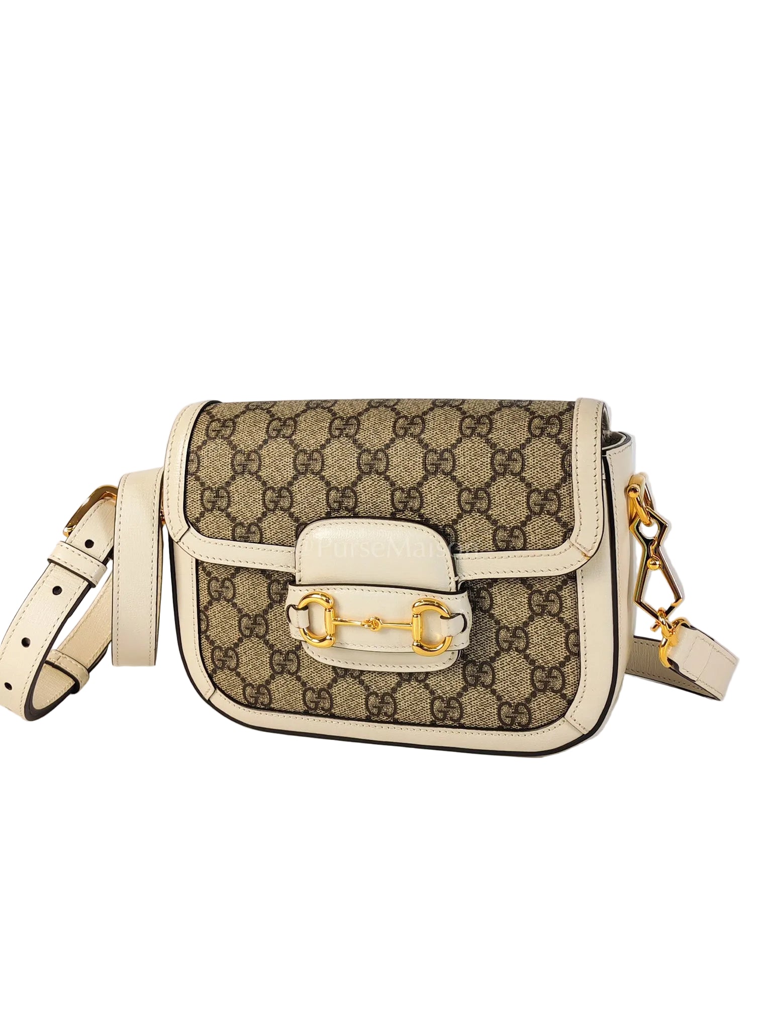 Horsebit 1955 Mini Sling Bag in GG Supreme Coated Canvas | Purse Maison Luxury Bags Shop
