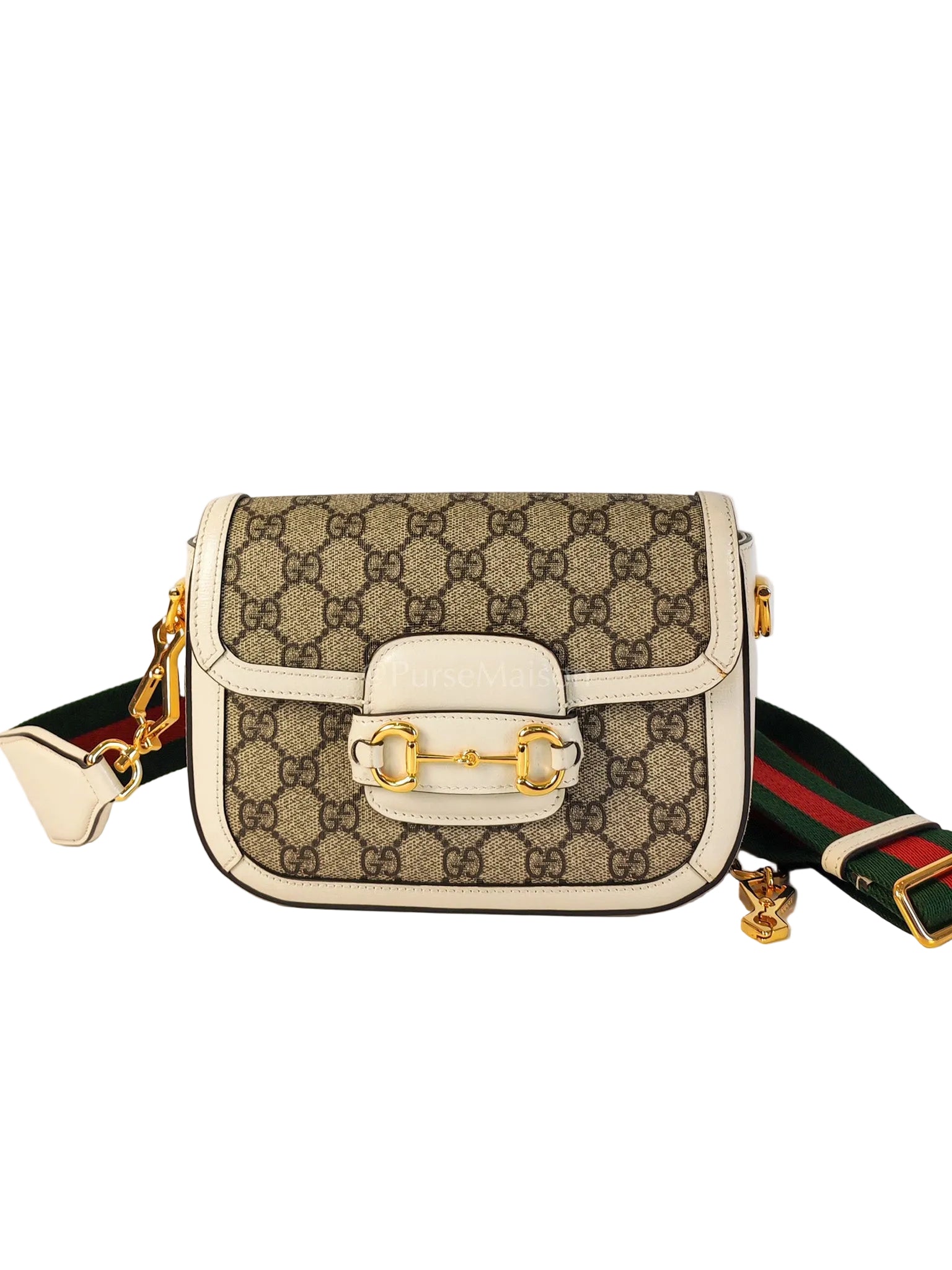 Horsebit 1955 Mini Sling Bag in GG Supreme Coated Canvas | Purse Maison Luxury Bags Shop