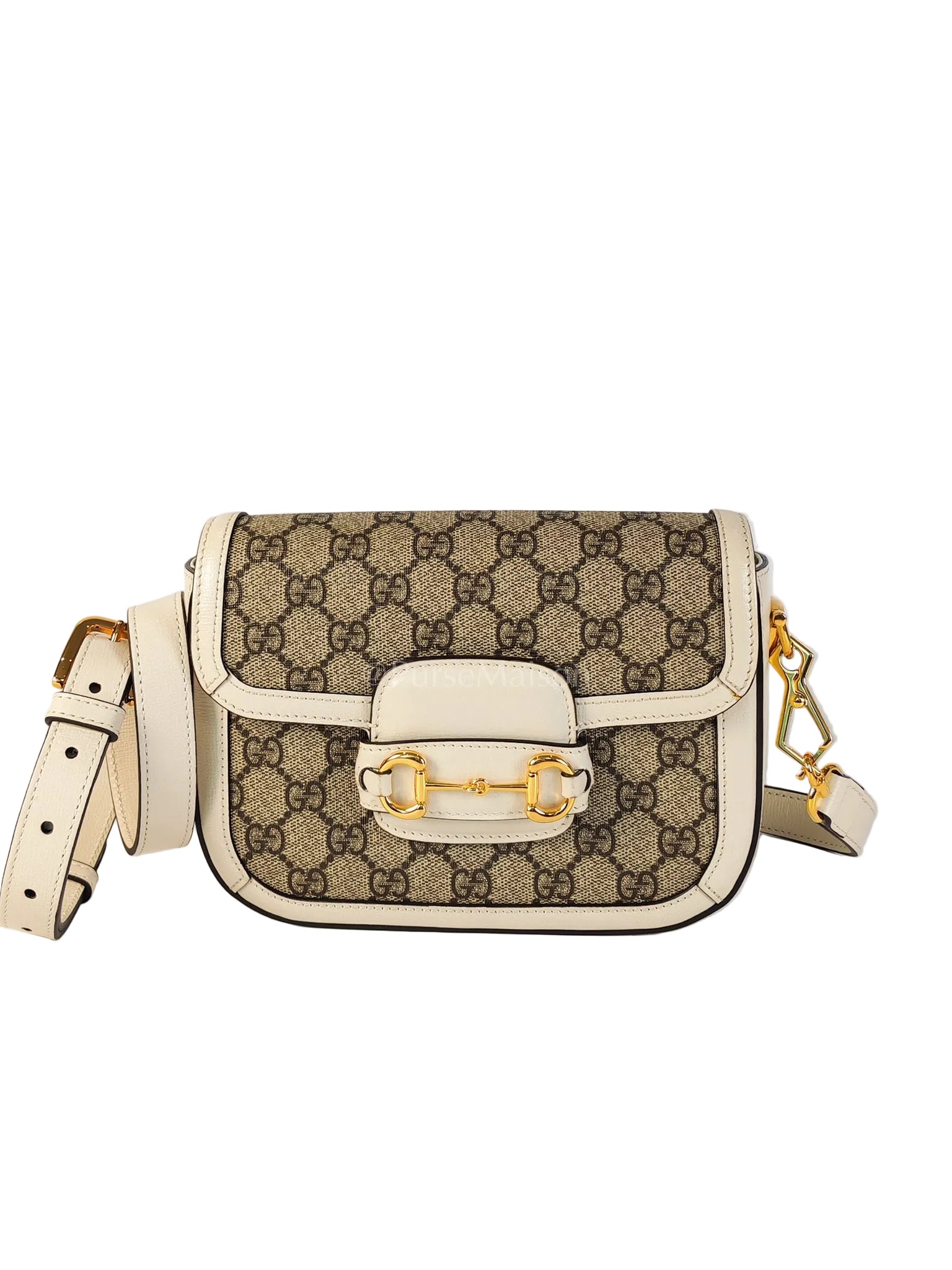 Horsebit 1955 Mini Sling Bag in GG Supreme Coated Canvas | Purse Maison Luxury Bags Shop