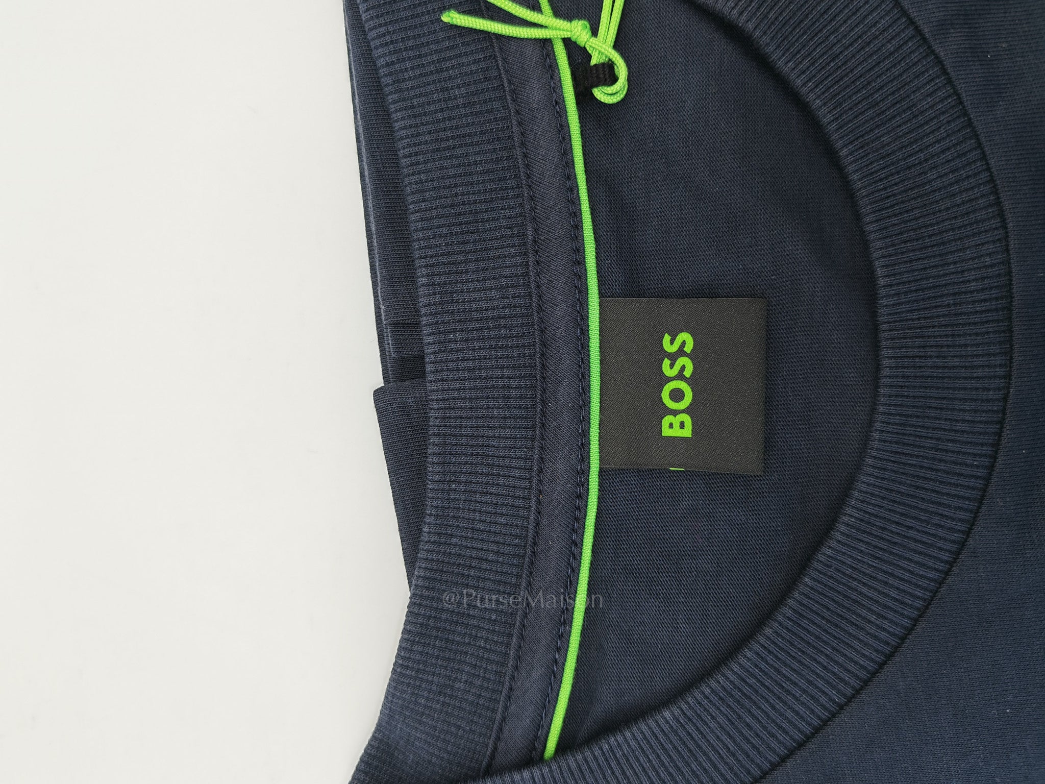 Hugo Boss Jersey Cotton T-Shirt in Dark Blue for Men Size M | Purse Maison Luxury Bags Shop