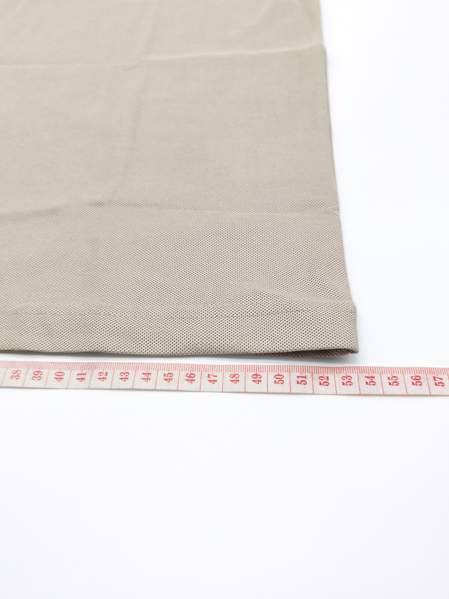 Jersey Polo Shirt in Light Beige for Men Size L | Purse Maison Luxury Bags Shop