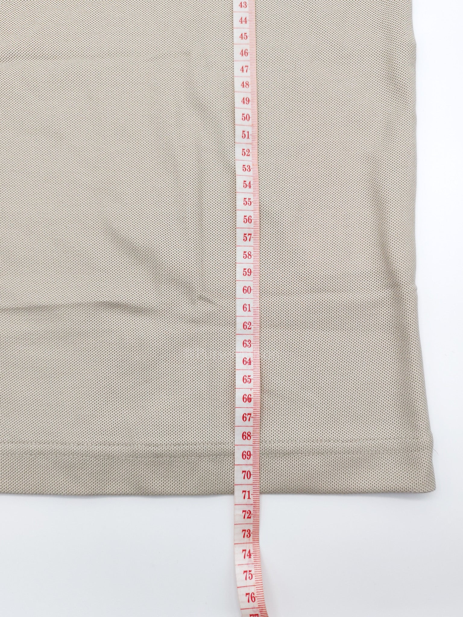 Jersey Polo Shirt in Light Beige for Men Size L | Purse Maison Luxury Bags Shop