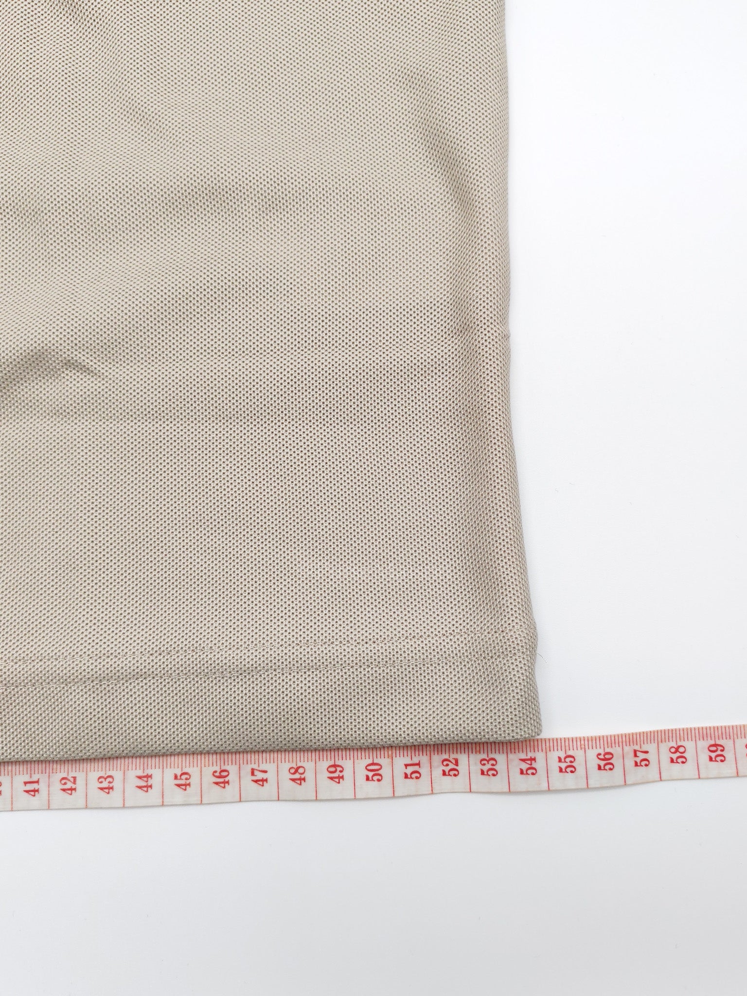 Jersey Polo Shirt in Light Beige for Men Size L | Purse Maison Luxury Bags Shop