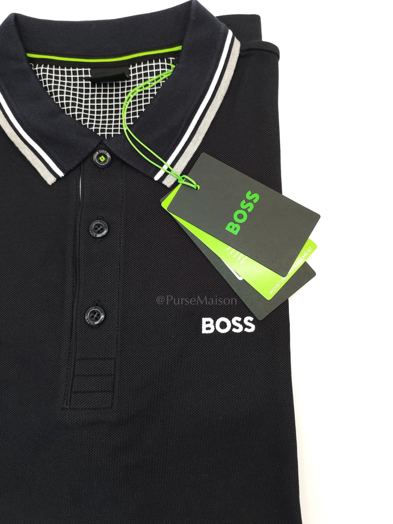 Jersey Polo Shirt in Navy/Dark Blue for Men Size L | Purse Maison Luxury Bags Shop