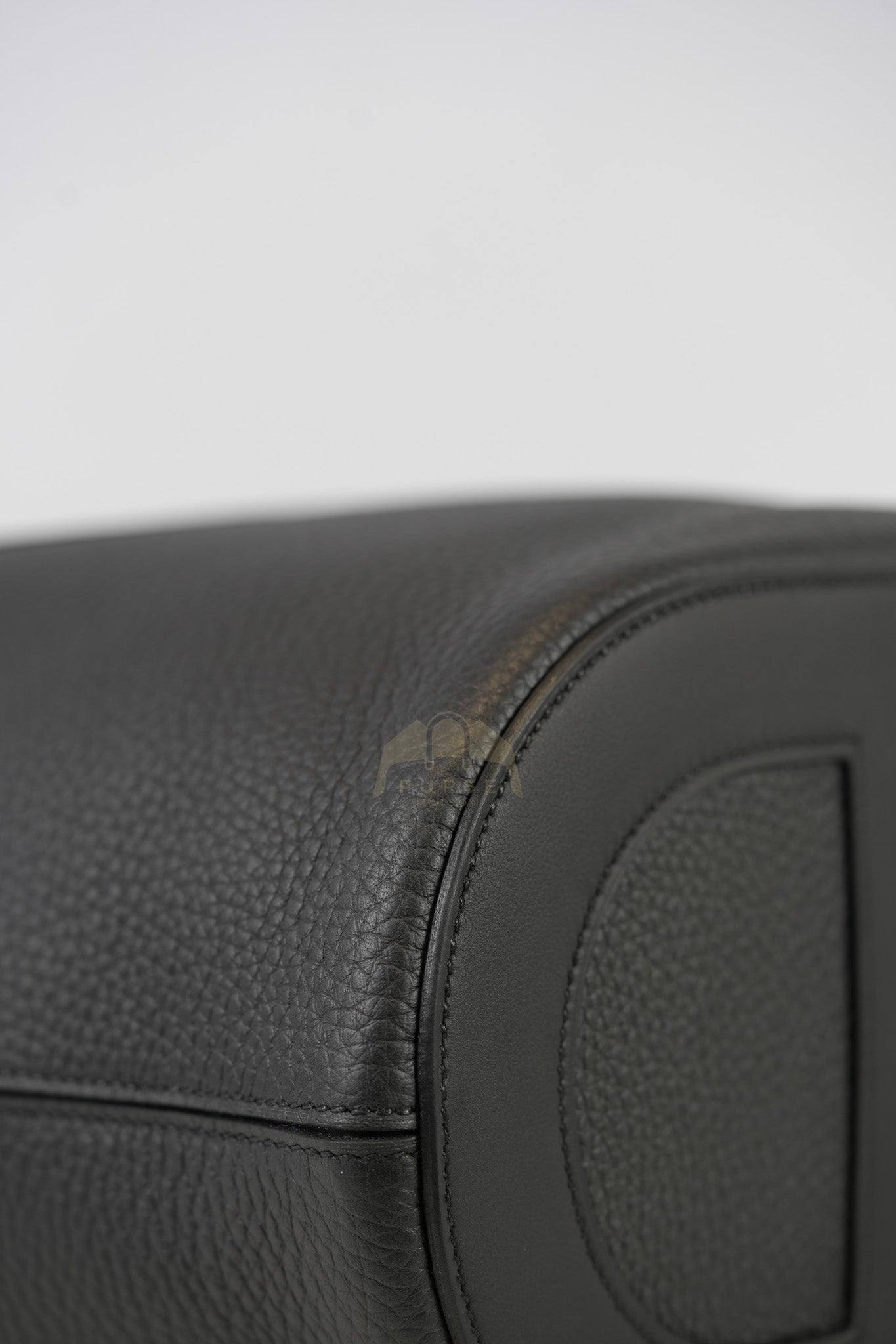 In The Loop 22 in Black Togo Leather and Palladium Hardware Stamp K (2025) | Purse Maison Luxury Bags Shop