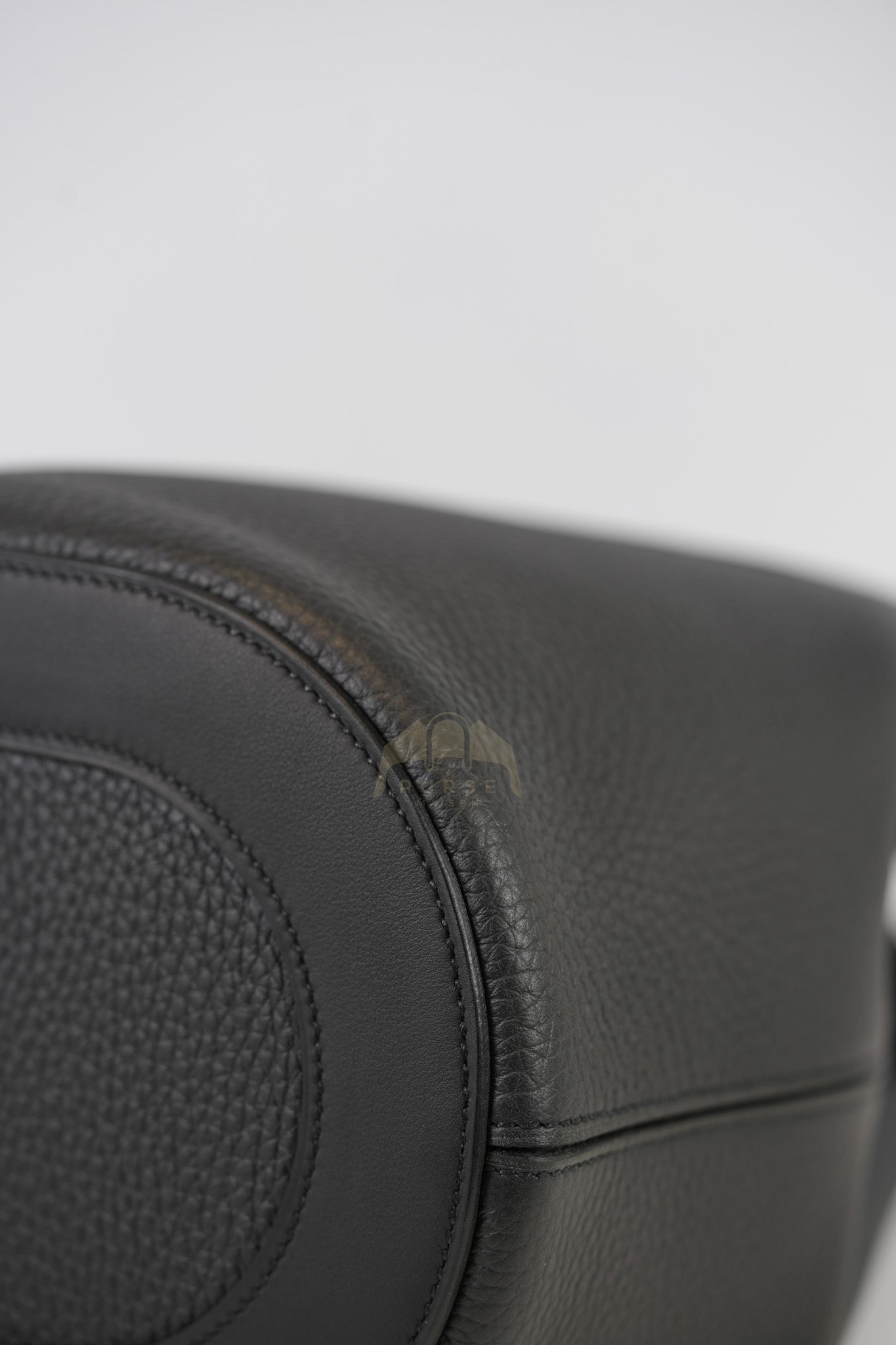 In The Loop 22 in Black Togo Leather and Palladium Hardware Stamp K (2025) | Purse Maison Luxury Bags Shop