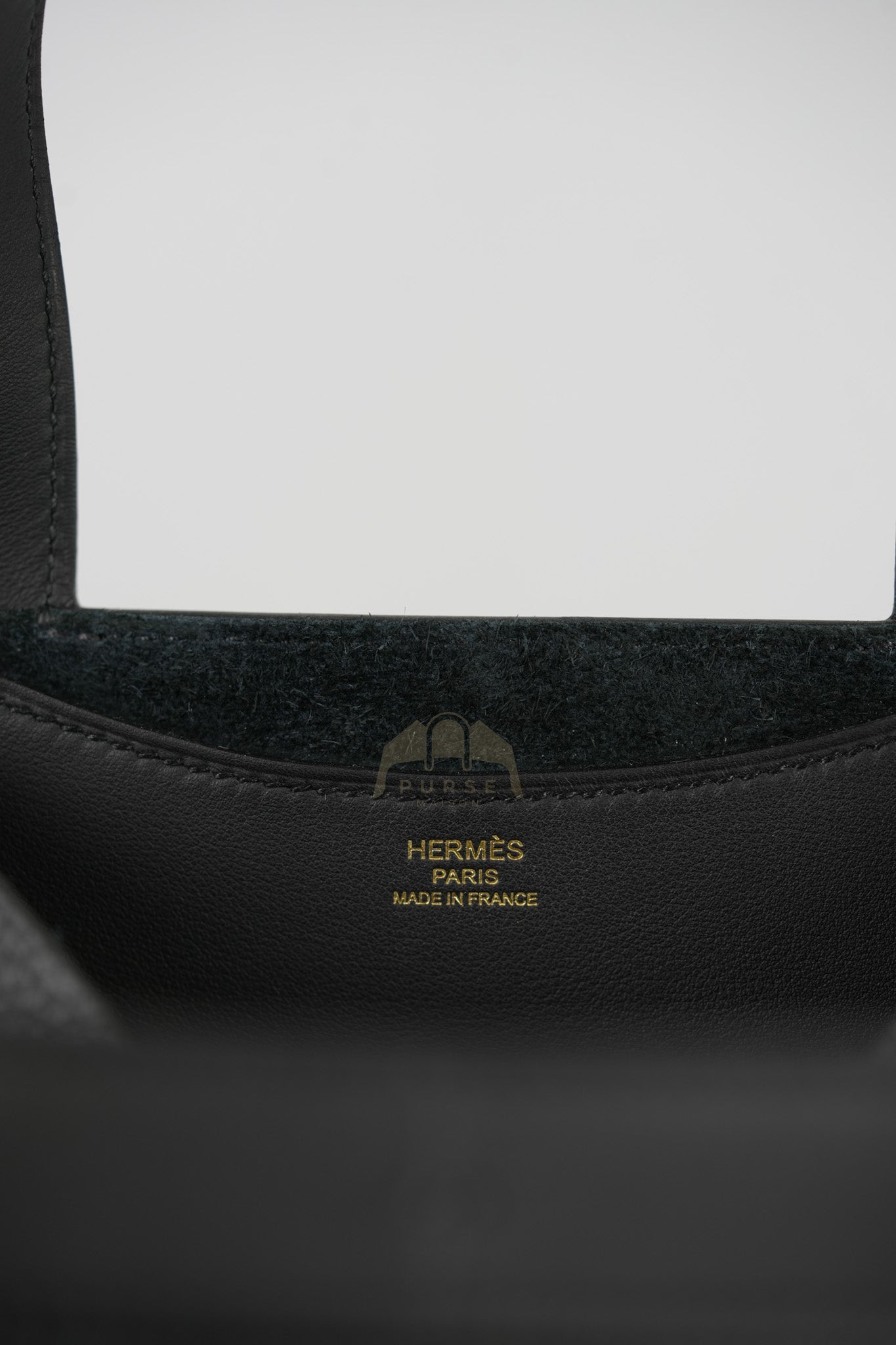 In The Loop 22 in Black Togo Leather and Palladium Hardware Stamp K (2025) | Purse Maison Luxury Bags Shop