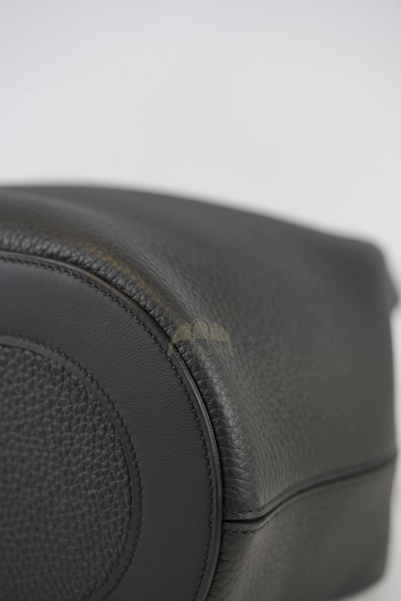 In The Loop 22 in Black Togo Leather and Palladium Hardware Stamp K (2025) | Purse Maison Luxury Bags Shop