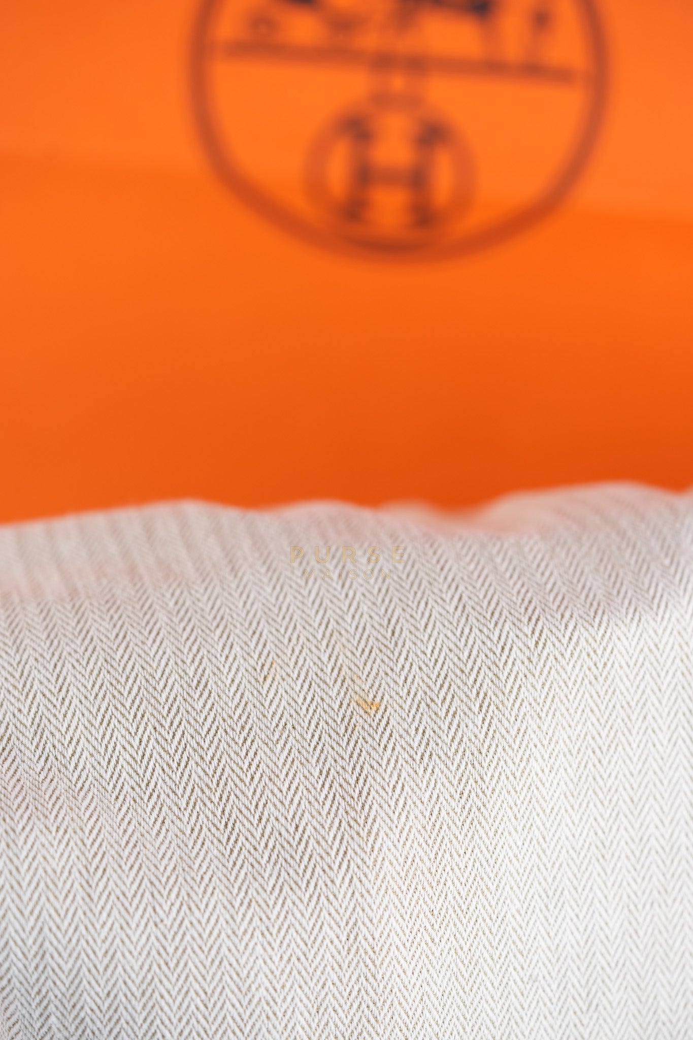 In The Loop in Etoupe Clemence Taurillon Leather and Gold Hardware Stamp B (2023) | Purse Maison Luxury Bags Shop