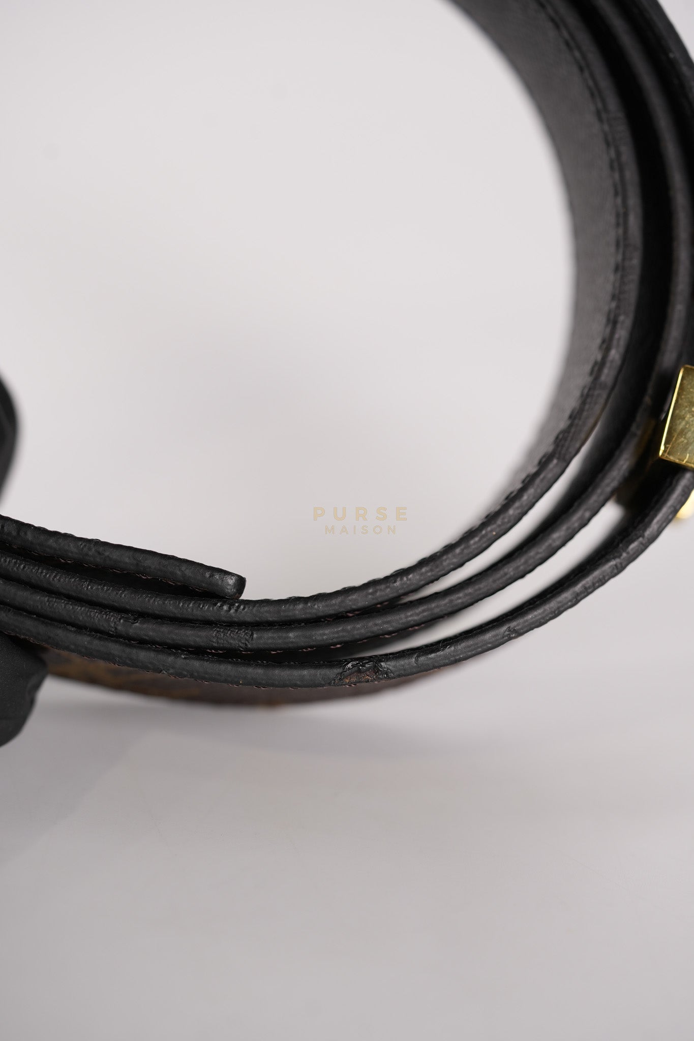 Initiales Monogram Reversible Belt Size 85 | Purse Maison Luxury Bags Shop