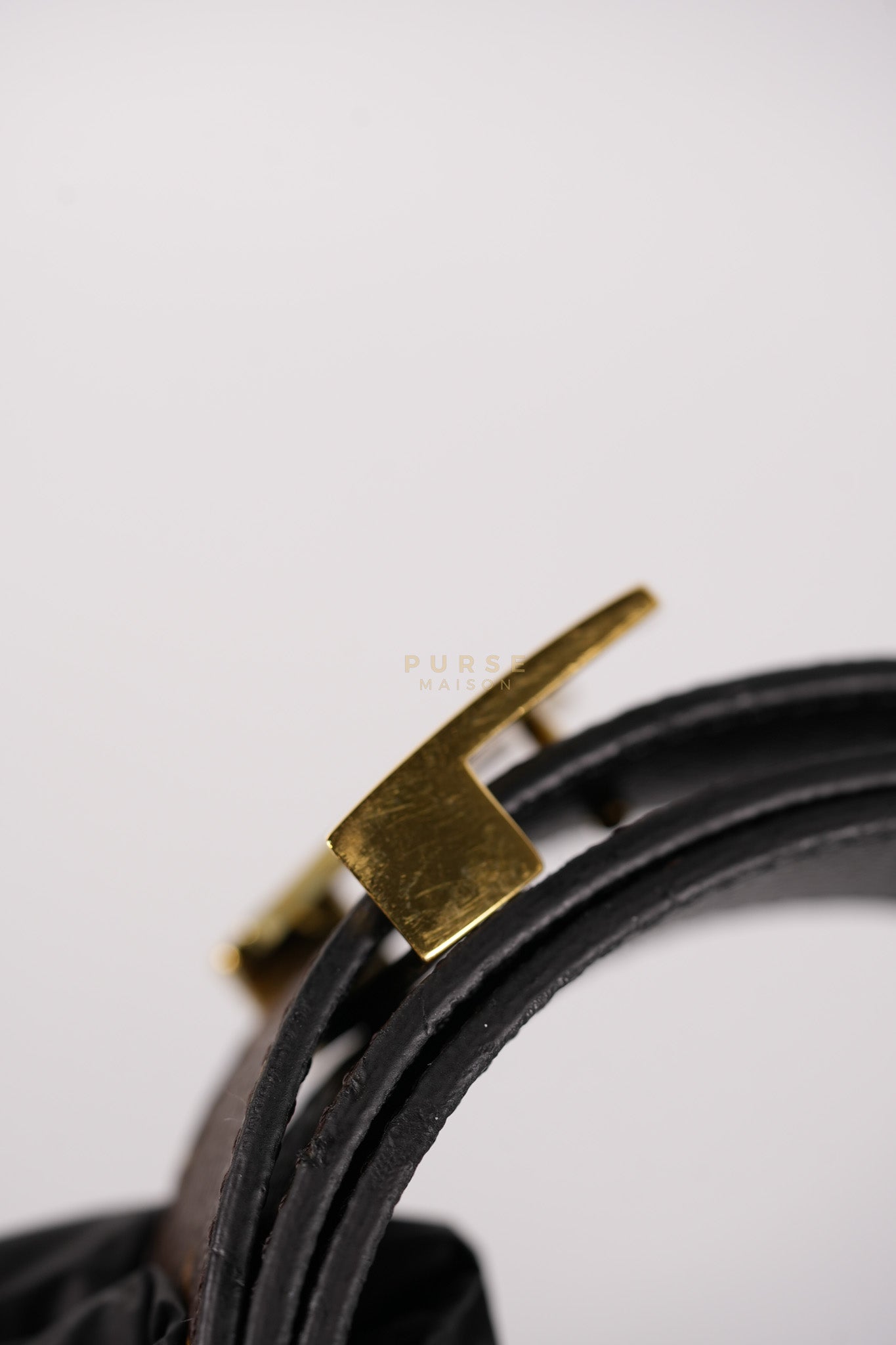 Initiales Monogram Reversible Belt Size 85 | Purse Maison Luxury Bags Shop