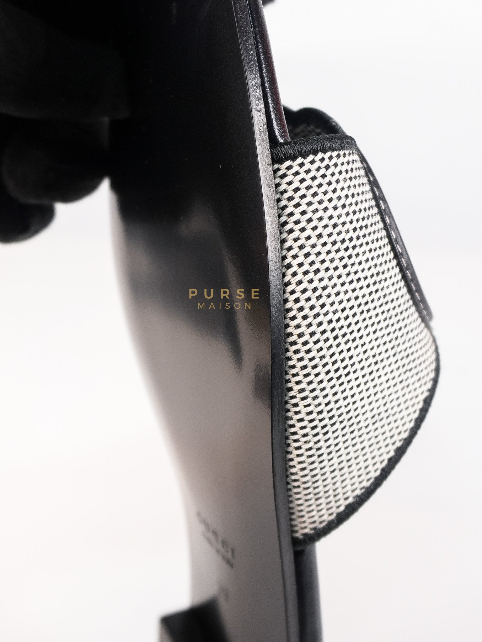 Interlocking G Slide Sandals in Black Size 39 EU (24.5cm) | Purse Maison Luxury Bags Shop