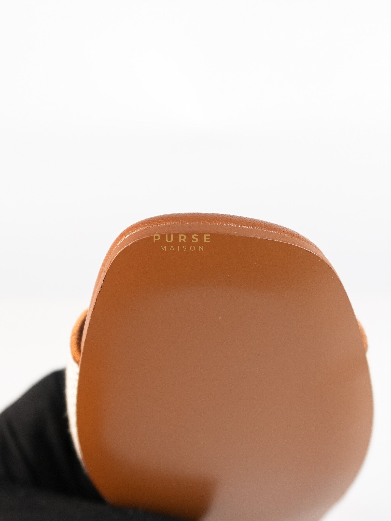 Interlocking G Slide Sandlas in Tan Size 37 EU (23cm) | Purse Maison Luxury Bags Shop