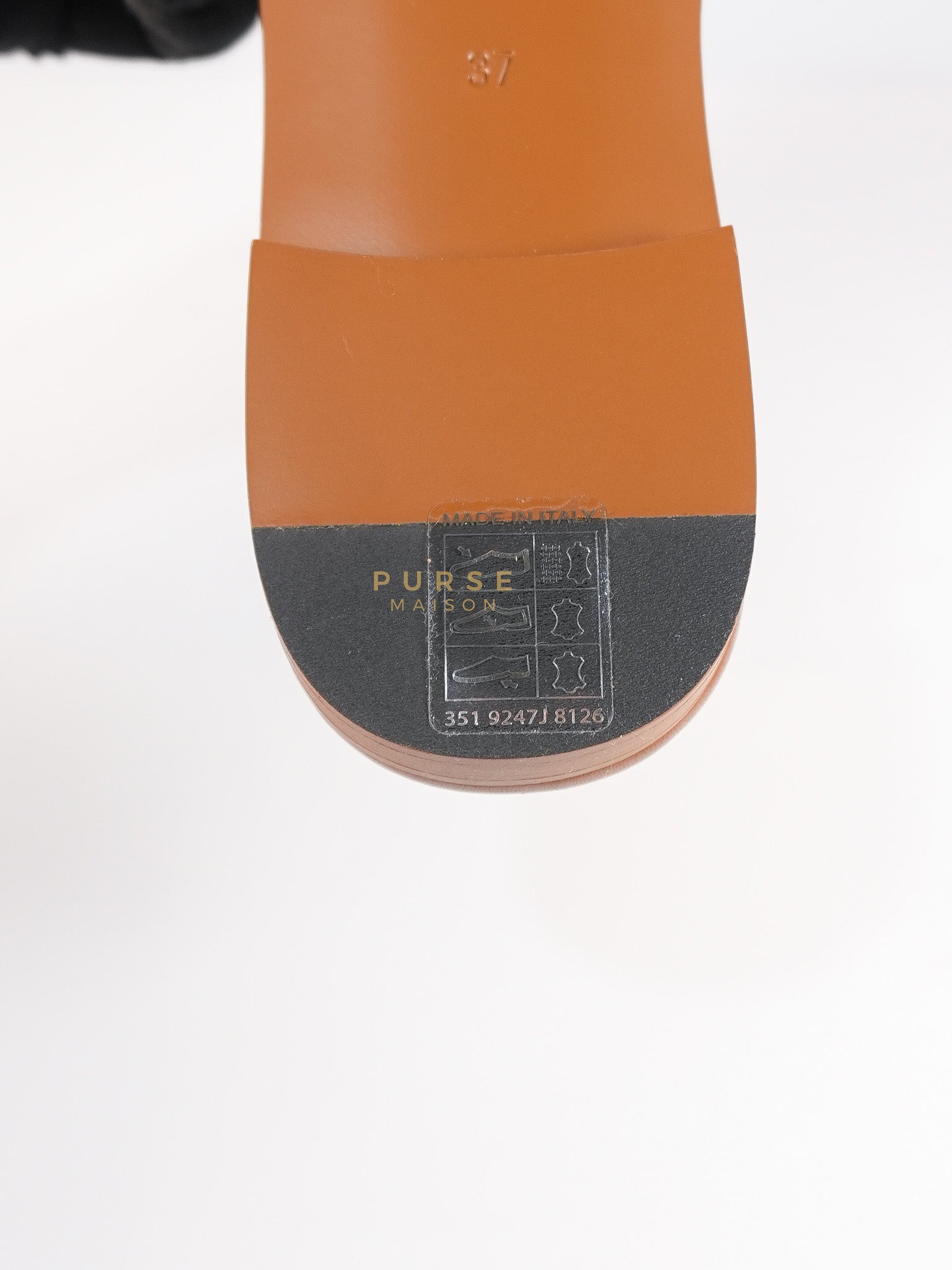 Interlocking G Slide Sandlas in Tan Size 37 EU (23cm) | Purse Maison Luxury Bags Shop