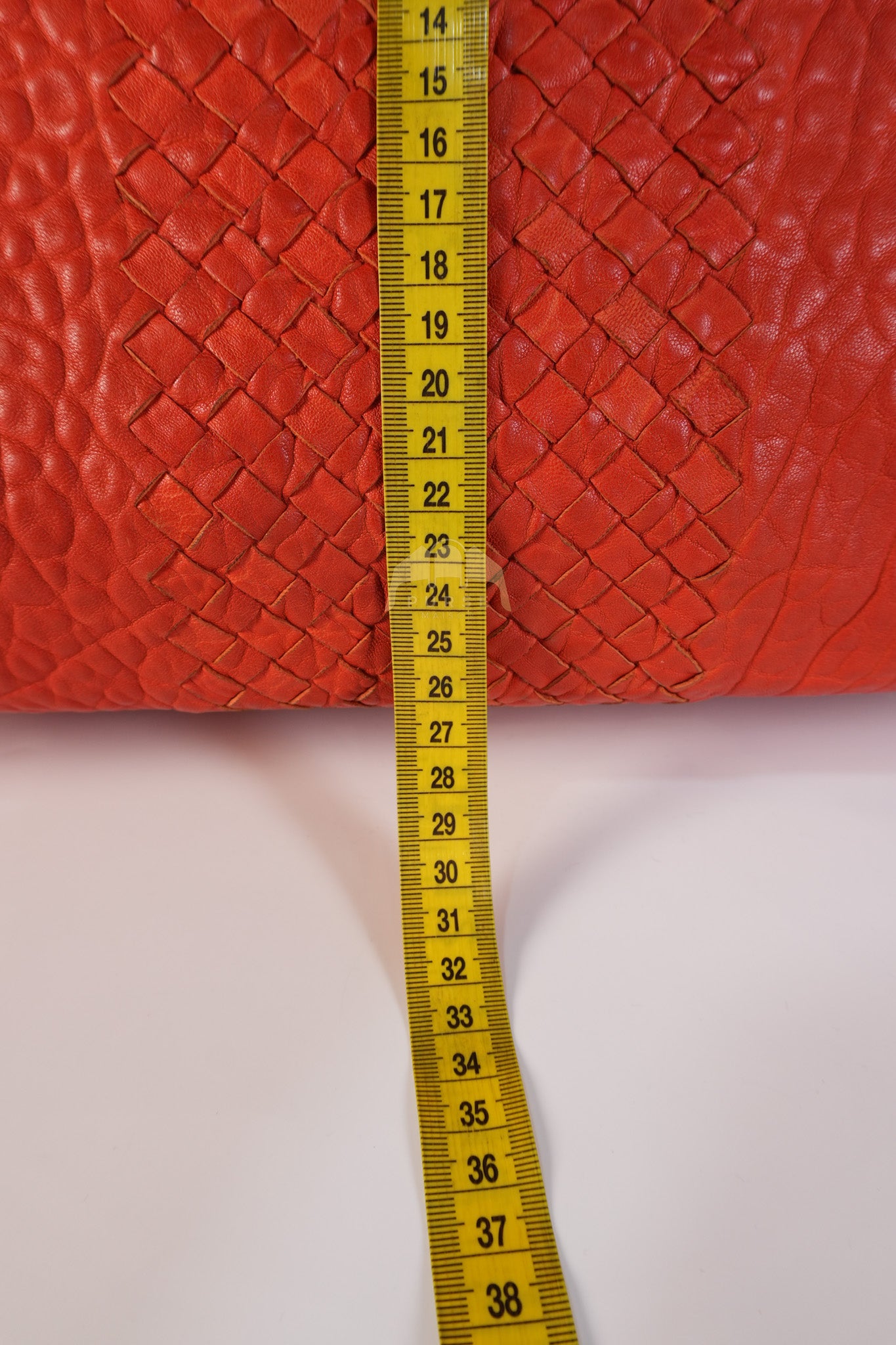 Intrecciato Hobo Tote Bag in Orange | Purse Maison Luxury Bags Shop