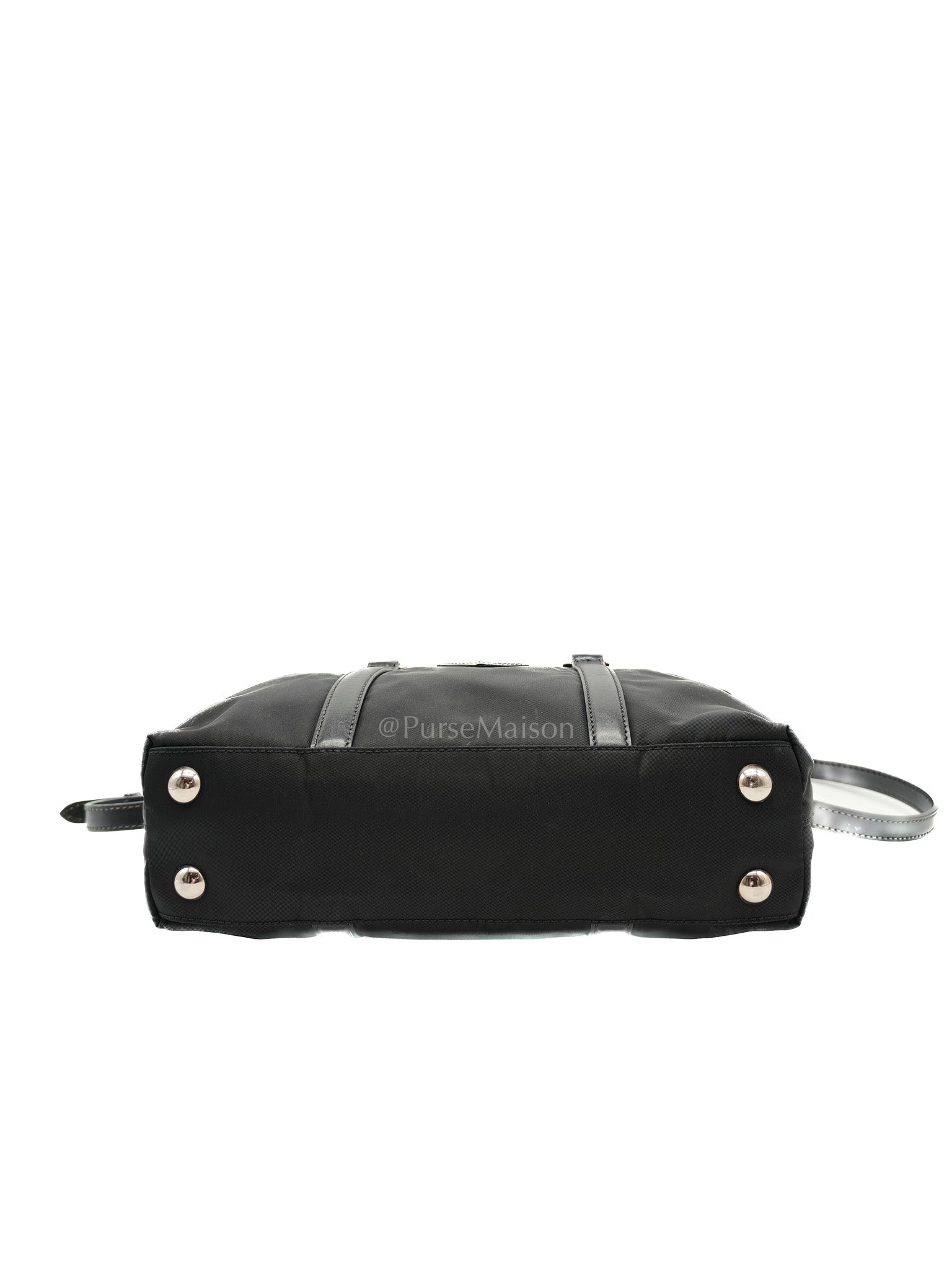Prada Tessuto Nylon + Saffiano leather 2-way Tote Bag Mini
