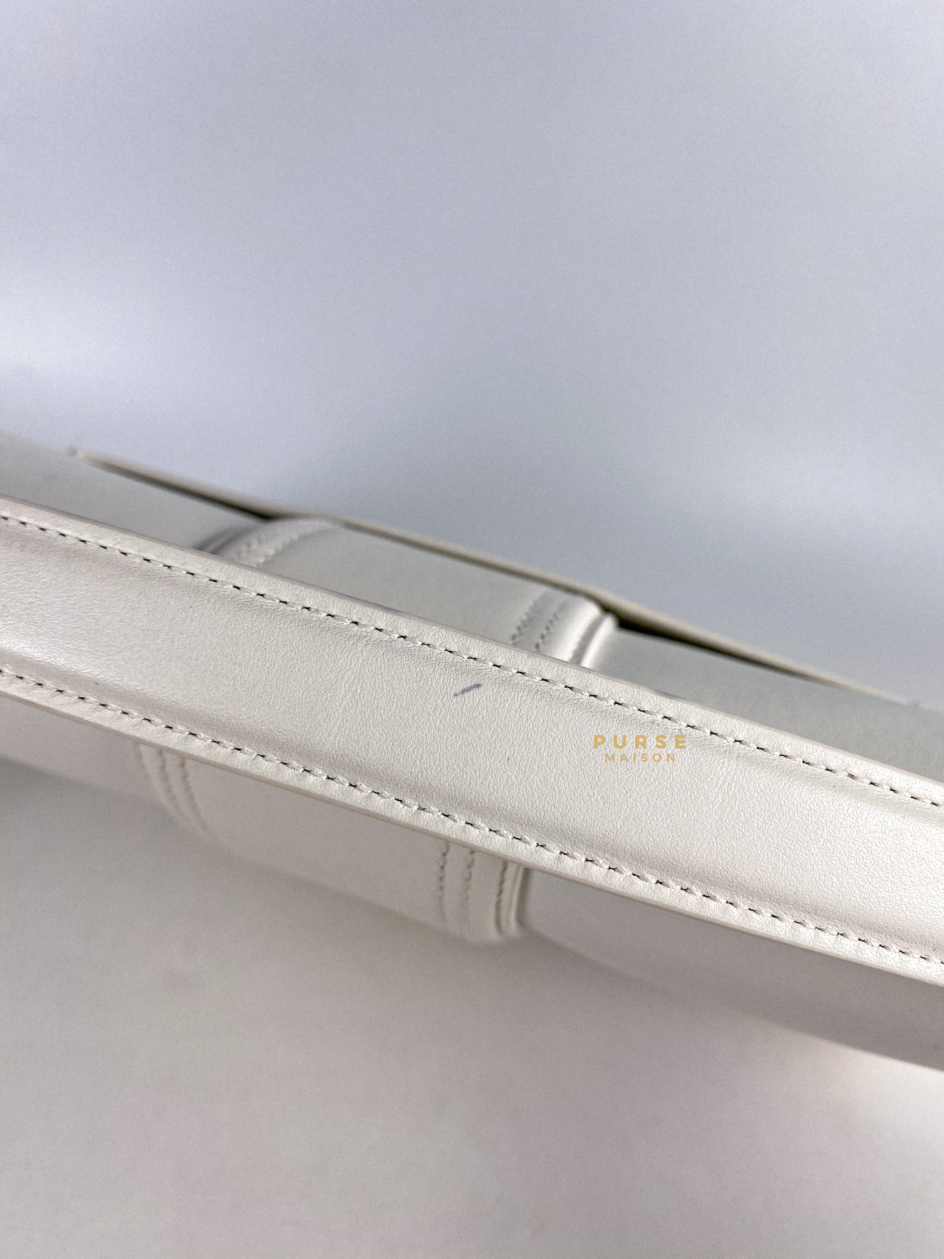 Jacquemus Le Bambinou Top Handle White | Purse Maison Luxury Bags Shop