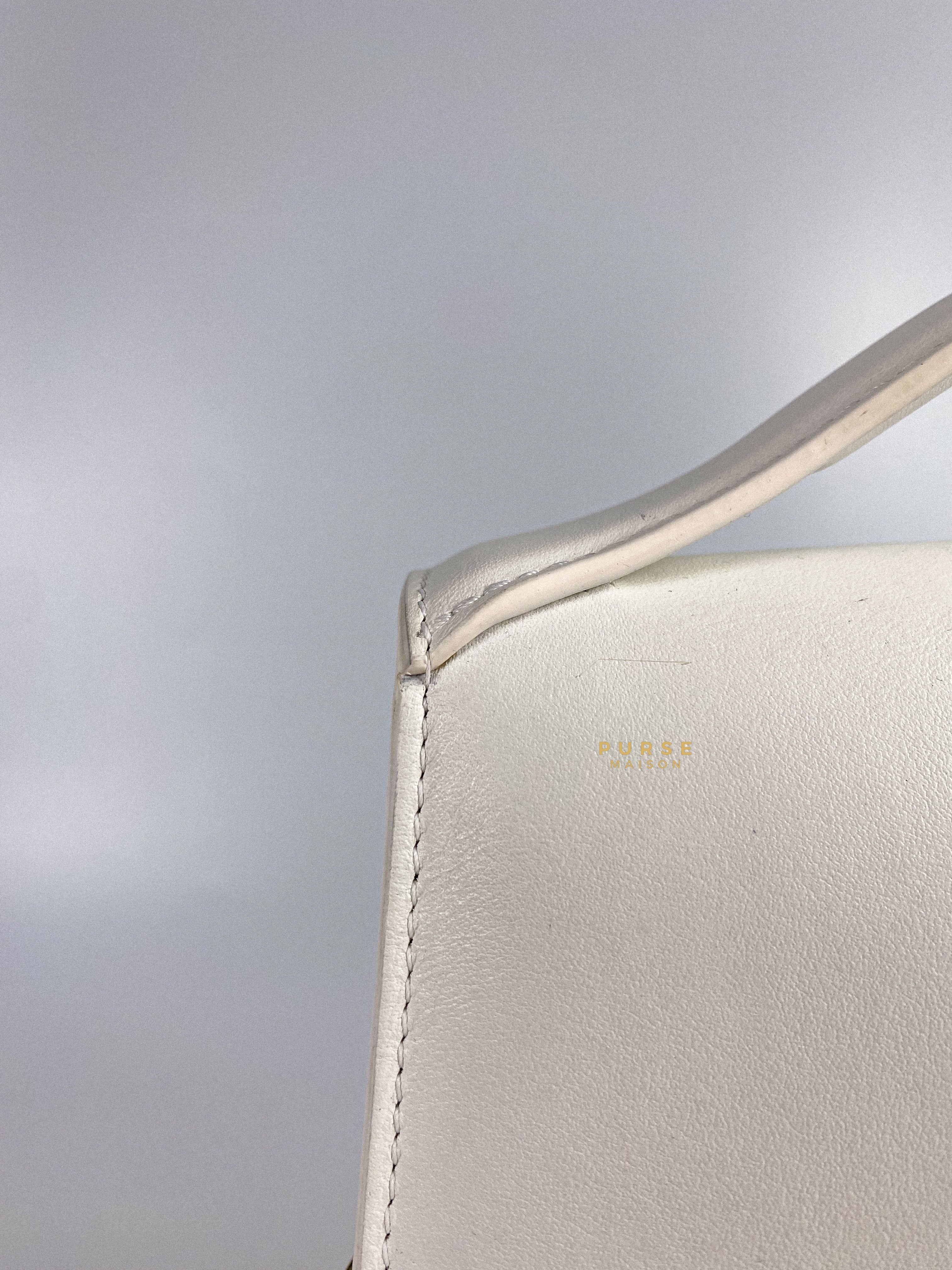 Jacquemus Le Bambinou Top Handle White | Purse Maison Luxury Bags Shop