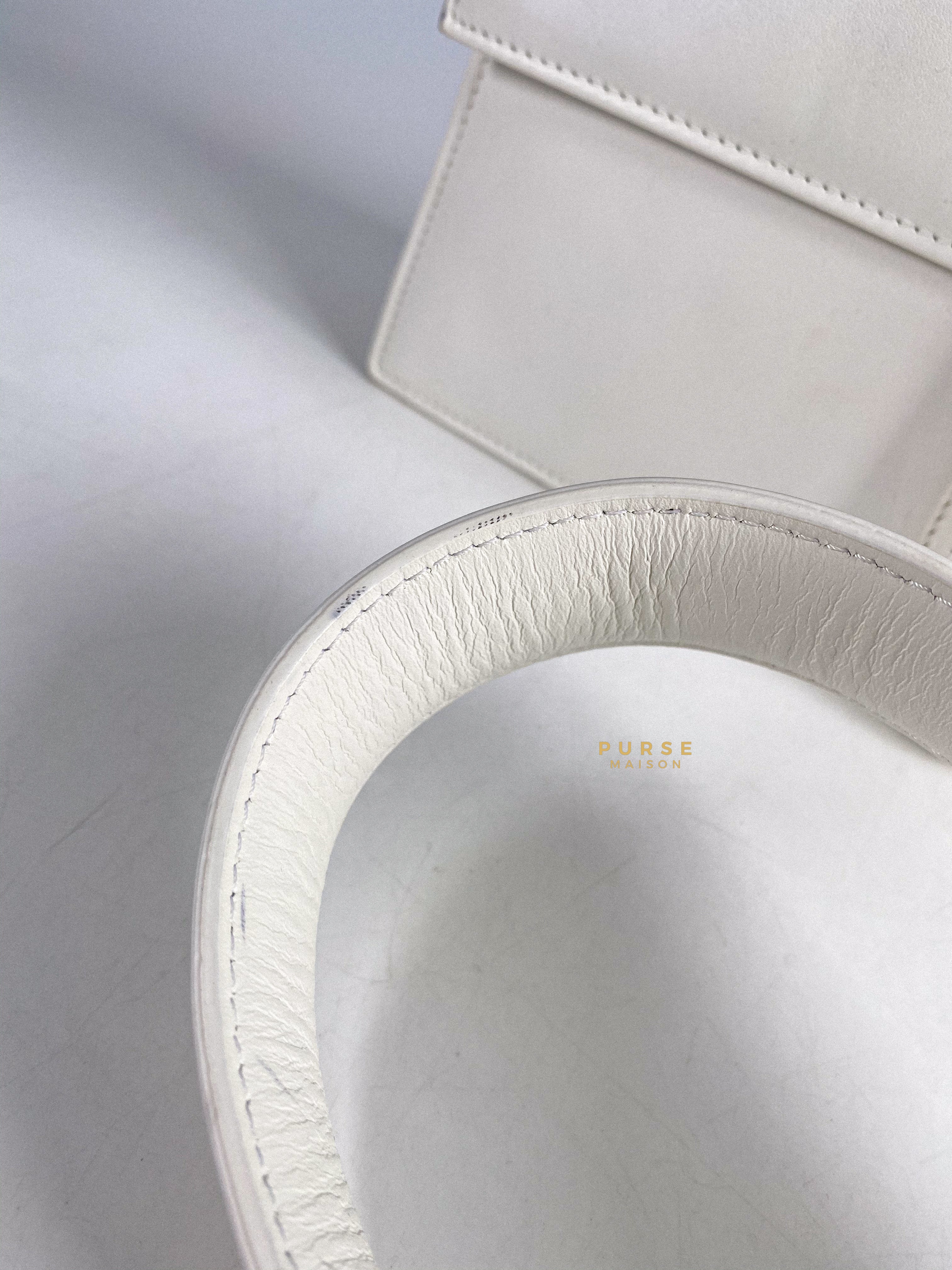 Jacquemus Le Bambinou Top Handle White | Purse Maison Luxury Bags Shop