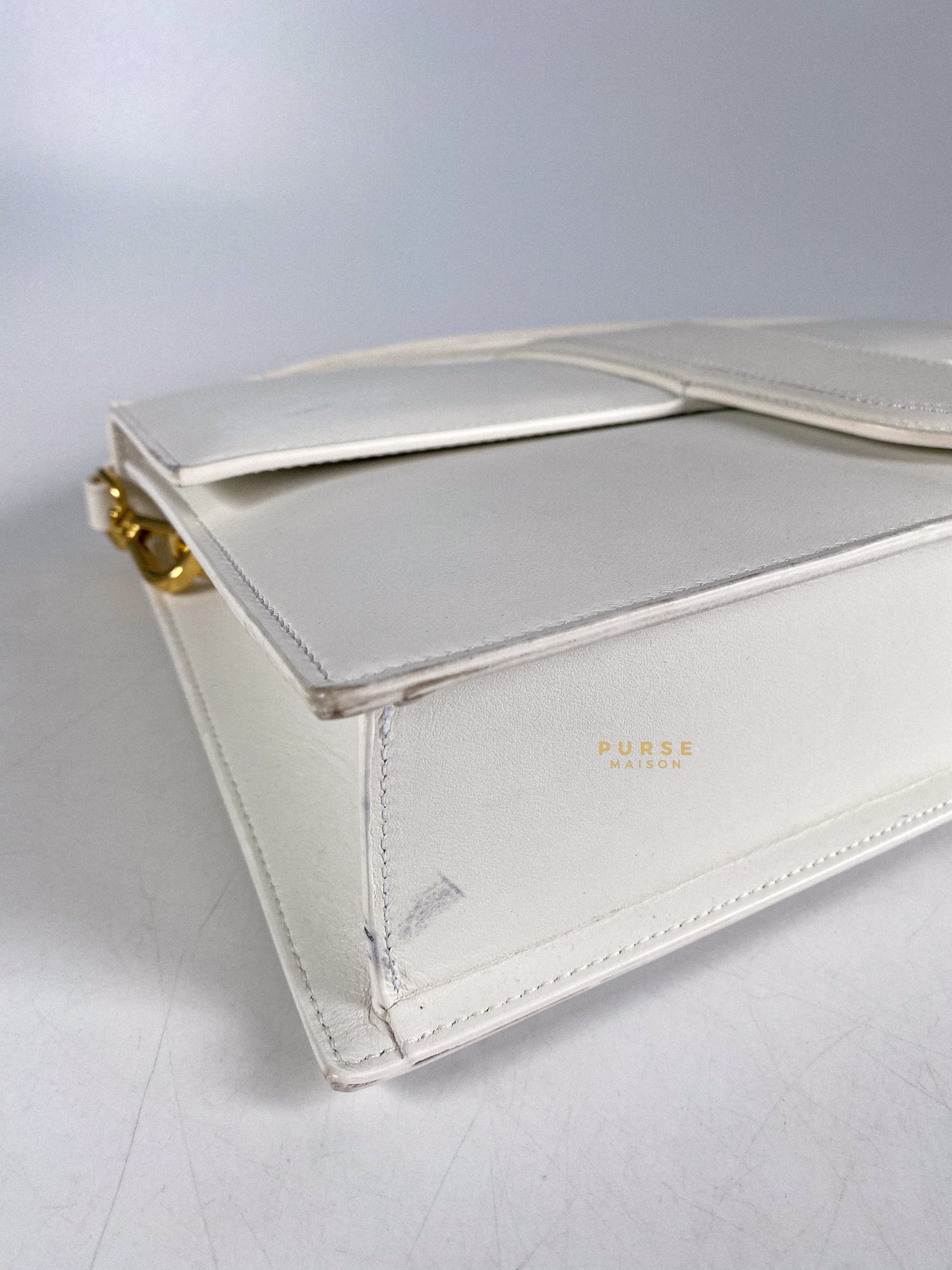 Jacquemus Le Bambinou Top Handle White | Purse Maison Luxury Bags Shop