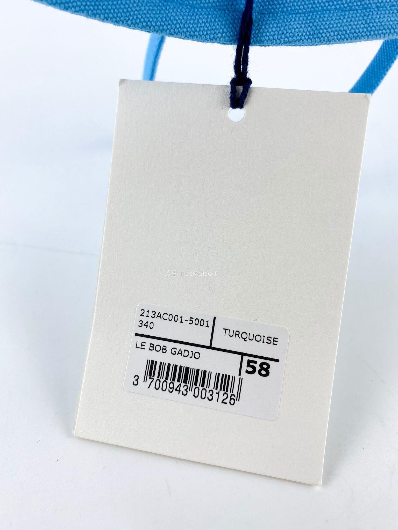 Jacquemus Le Bob Gadjo Bucket Hat (Turquoise)