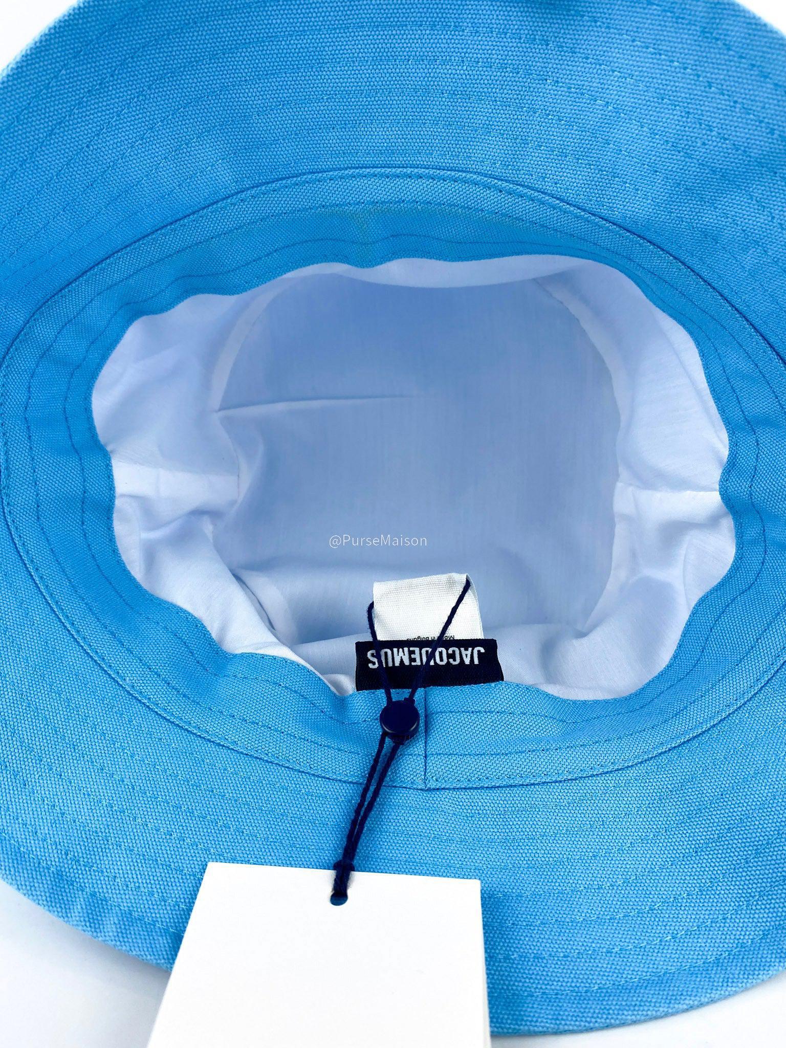 Jacquemus Le Bob Gadjo Bucket Hat (Turquoise)