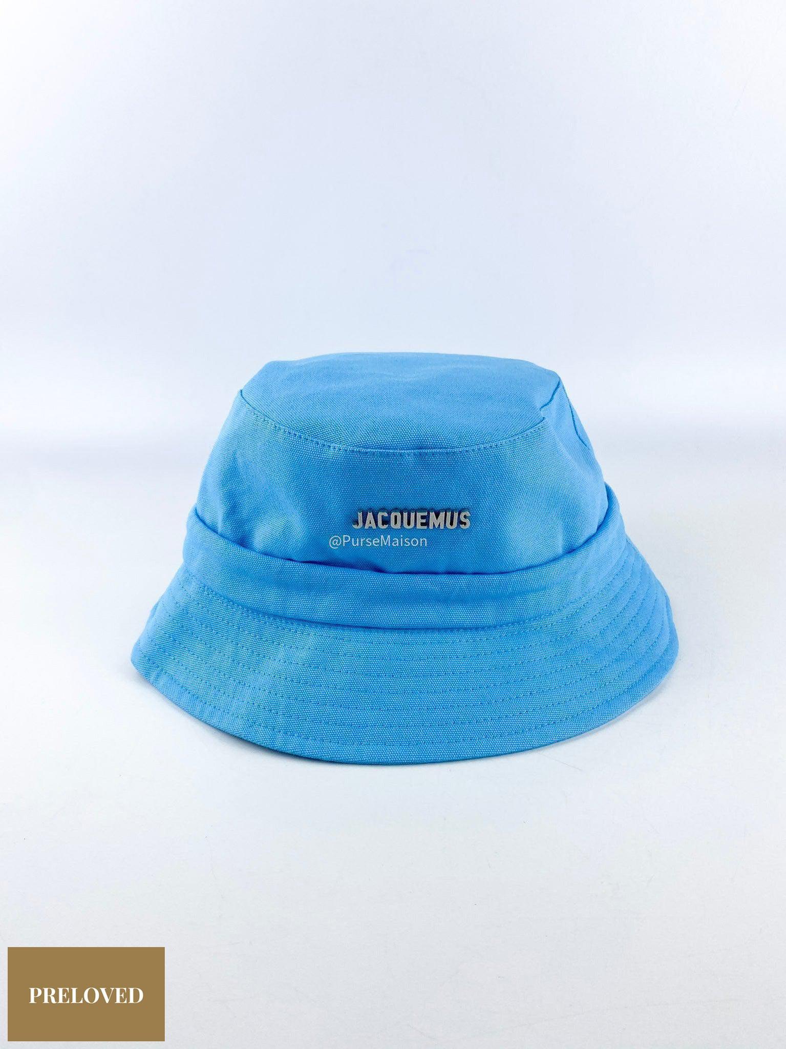 Jacquemus Le Bob Gadjo Bucket Hat (Turquoise)