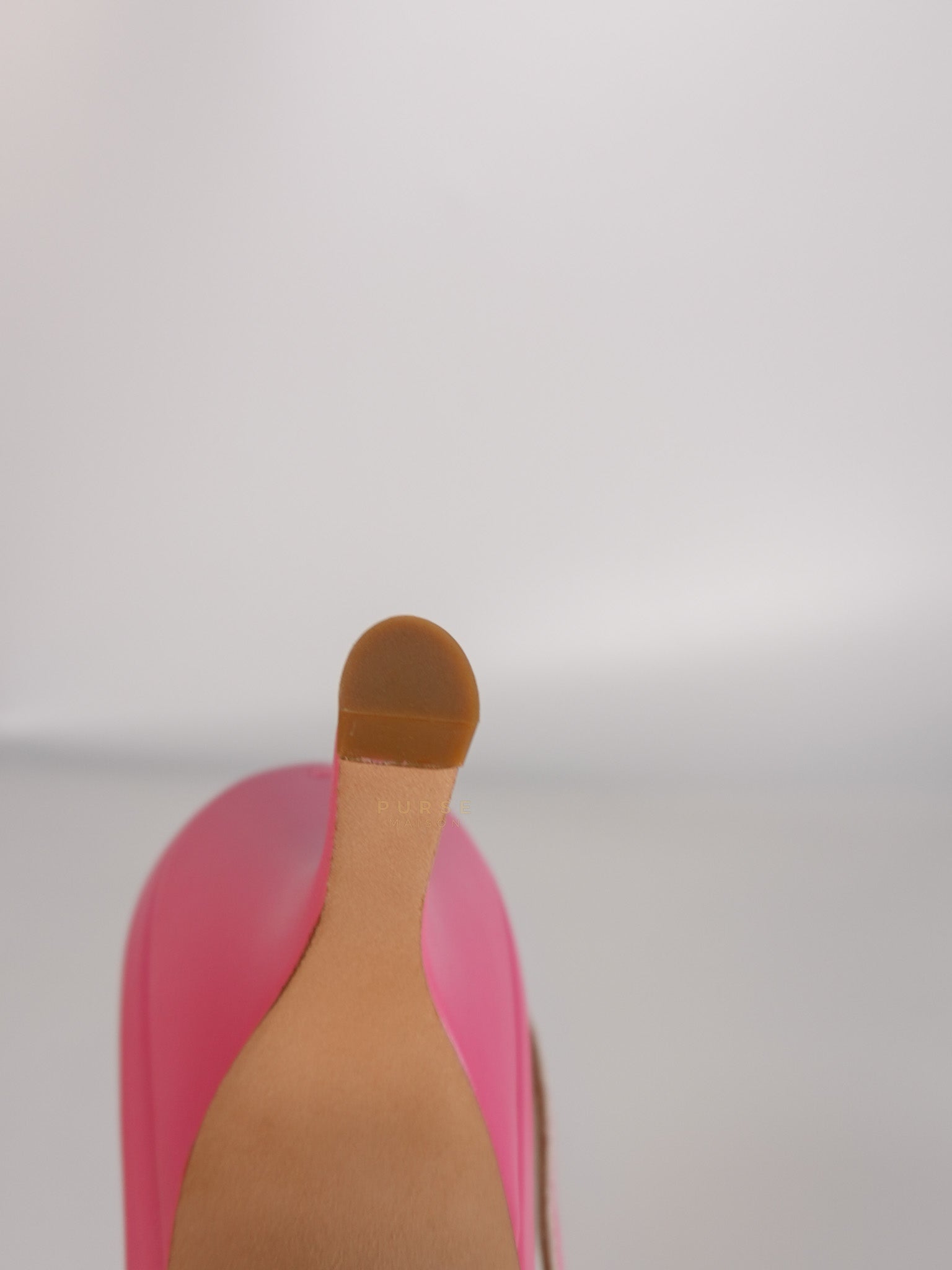 J'adior Slingback Pumps Pink/White Embroidered Fabric Size 38.5 EU(24.1 cm) | Purse Maison Luxury Bags Shop