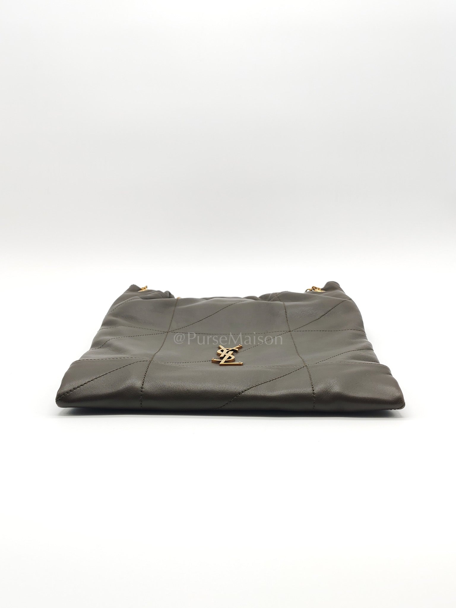 Jamie Pochon in Light Musk Lambskin Leather Gold Hardware | Purse Maison Luxury Bags Shop