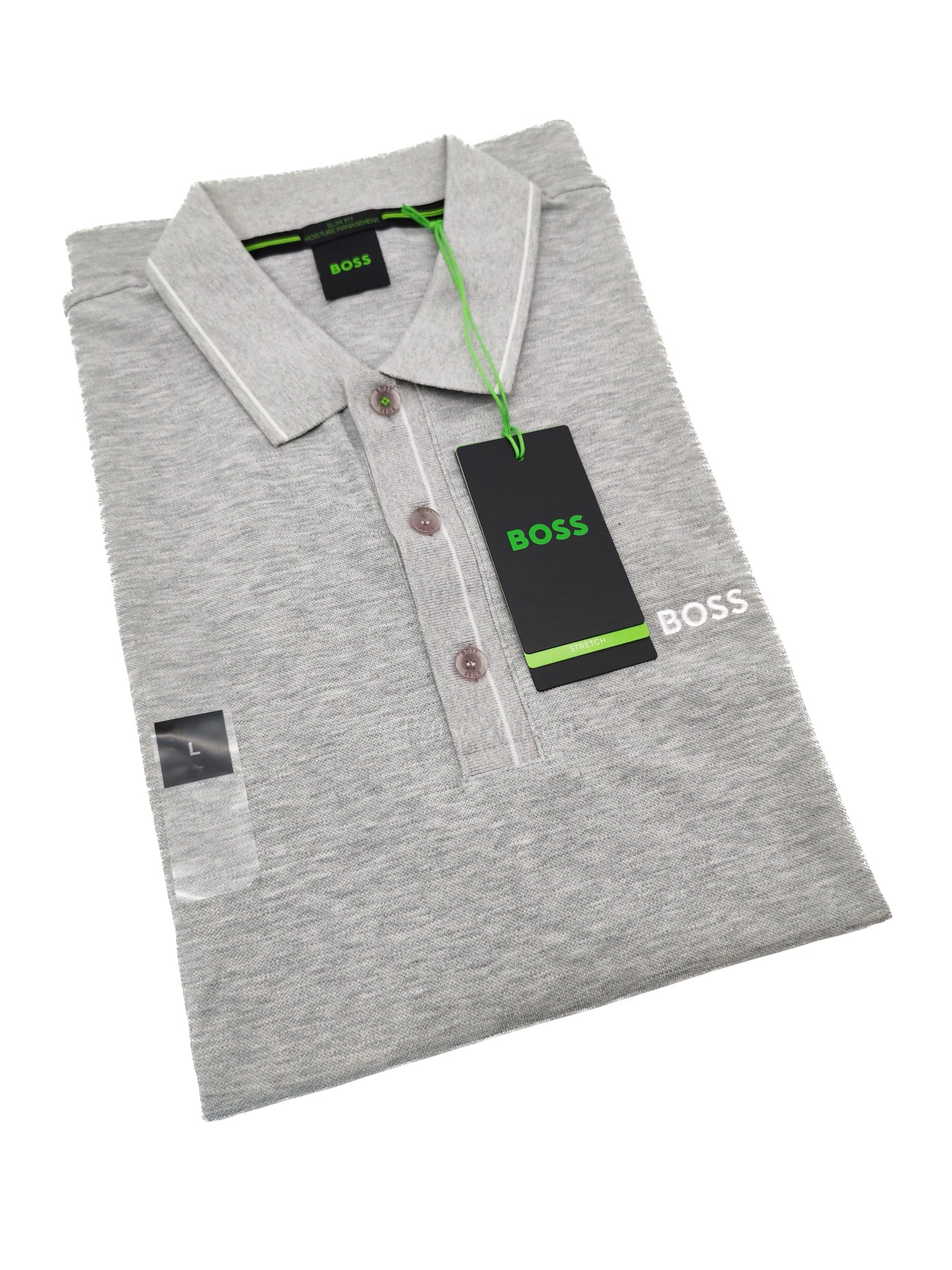 Jersey Polo Shirt in Gray for Men Size L | Purse Maison Luxury Bags Shop