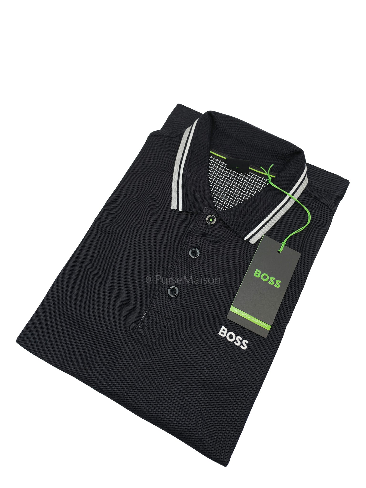 Jersey Polo Shirt in Navy for Men Size M | Purse Maison Luxury Bags Shop