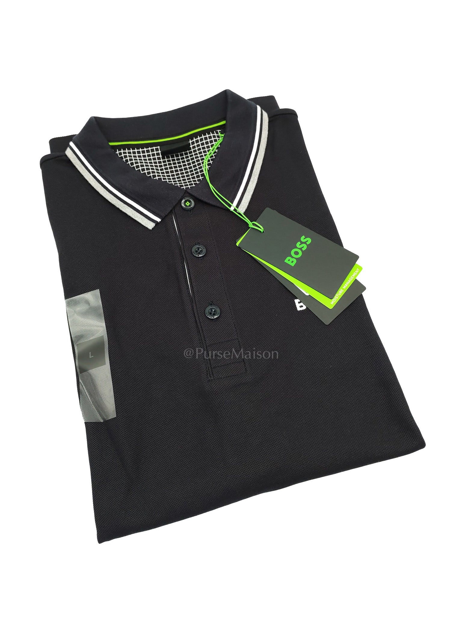 Jersey Polo Shirt in Navy/Dark Blue for Men Size L | Purse Maison Luxury Bags Shop