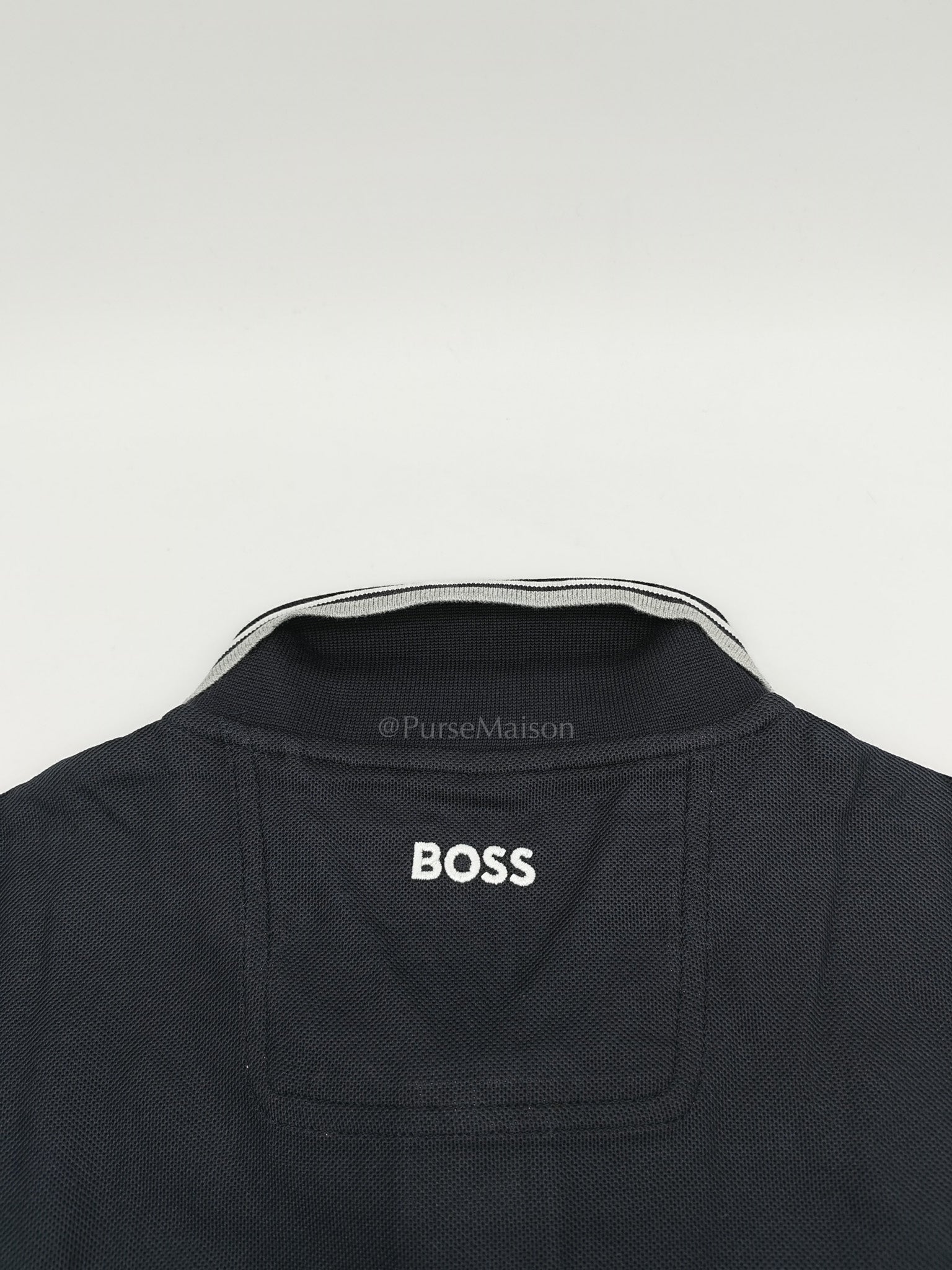 Jersey Polo Shirt in Navy for Men Size M | Purse Maison Luxury Bags Shop