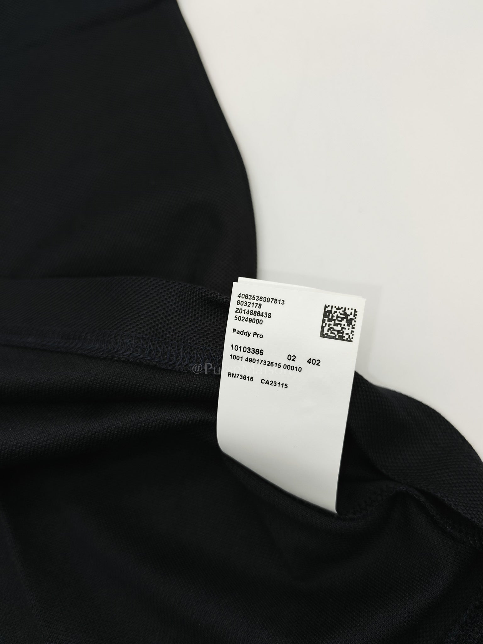 Jersey Polo Shirt in Navy for Men Size M | Purse Maison Luxury Bags Shop