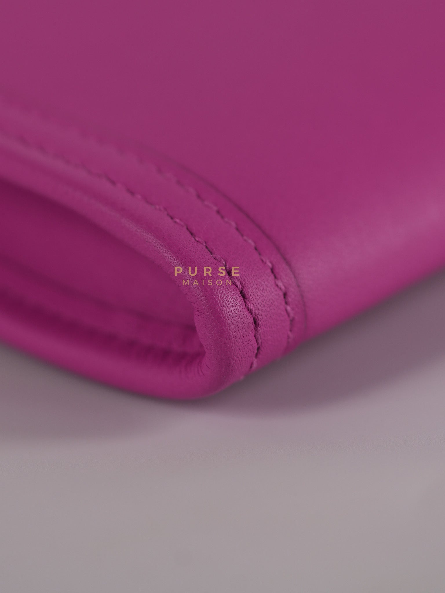 Jige Elan 29 Clutch in Magnolia Swift Leather Stamp C(2018) | Purse Maison Luxury Bags Shop